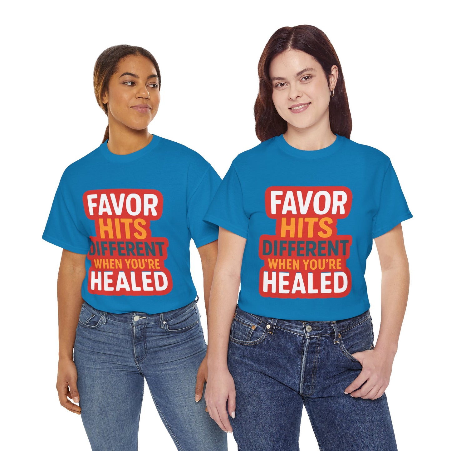 Healed Favor Tee | Motivational Unisex T-Shirt