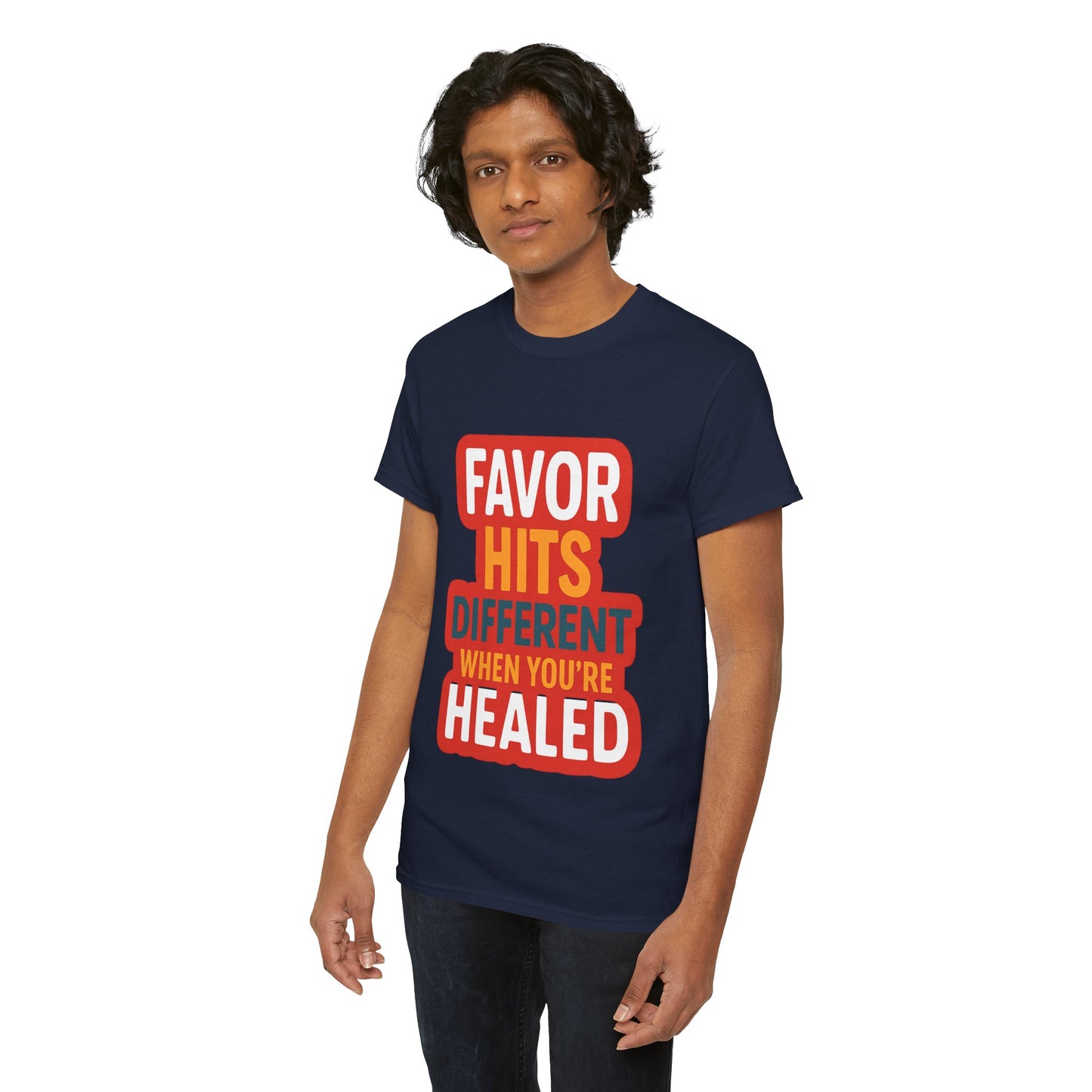 Healed Favor Tee | Motivational Unisex T-Shirt