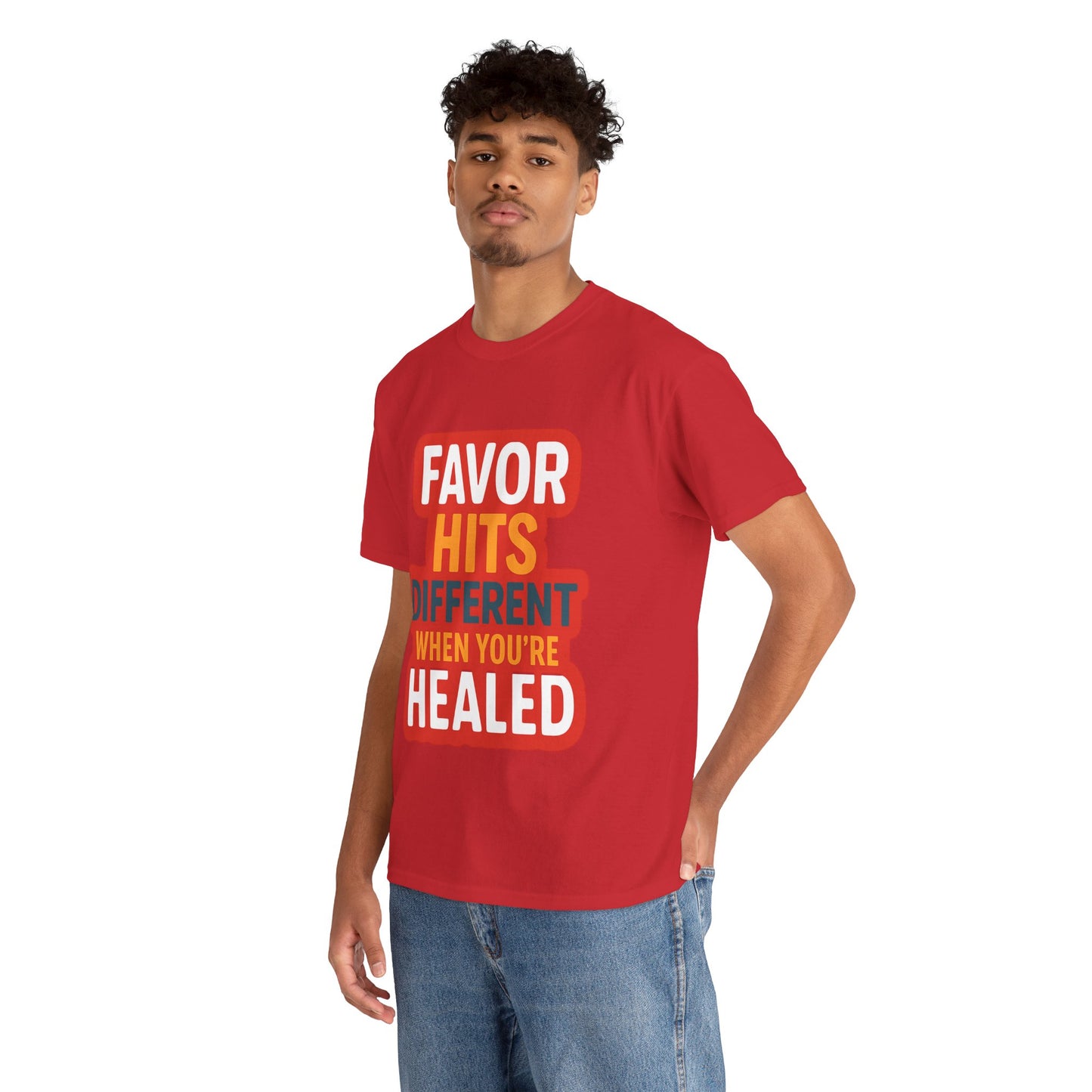 Healed Favor Tee | Motivational Unisex T-Shirt