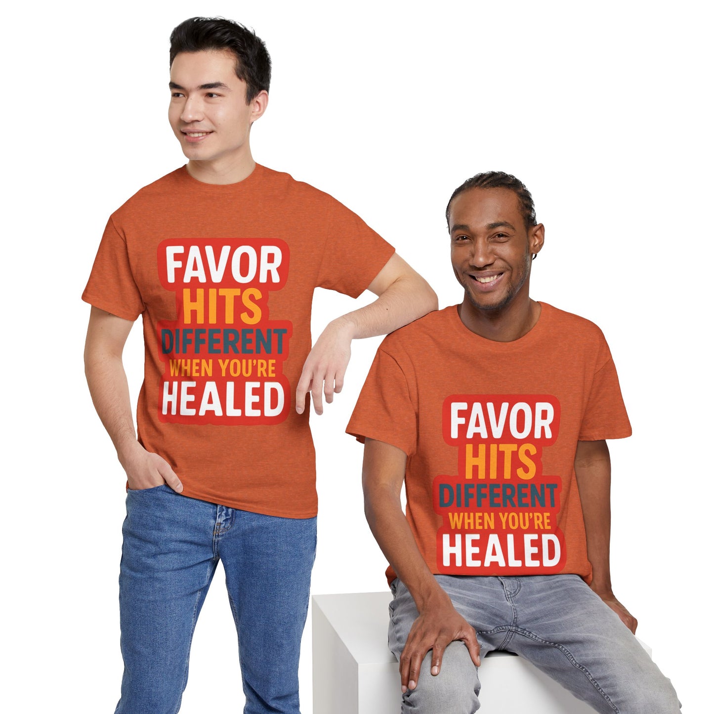 Healed Favor Tee | Motivational Unisex T-Shirt