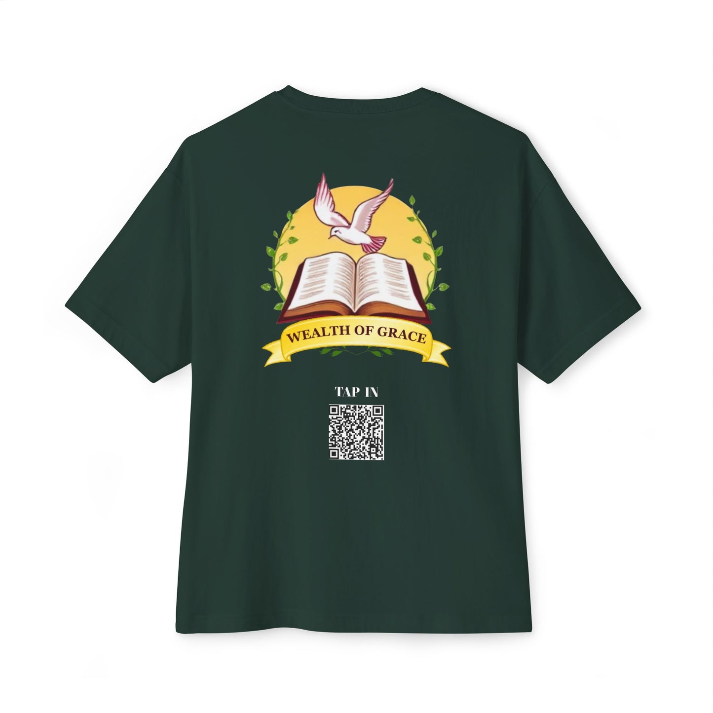 Christian Quote Boxy Tee, Faith-Based T-Shirt