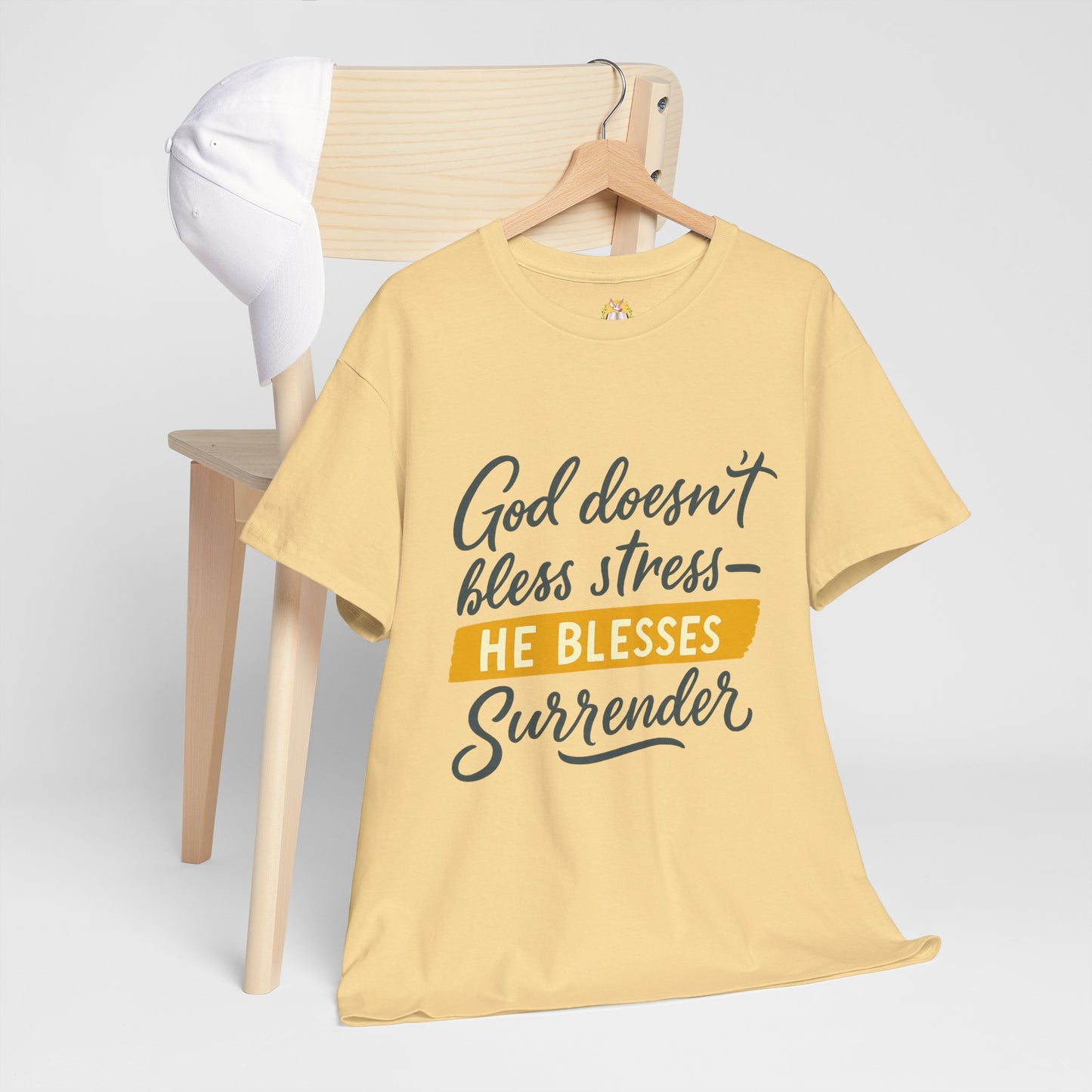 Inspirational Surrender Tee - Christian Gift, Prayer Shirt