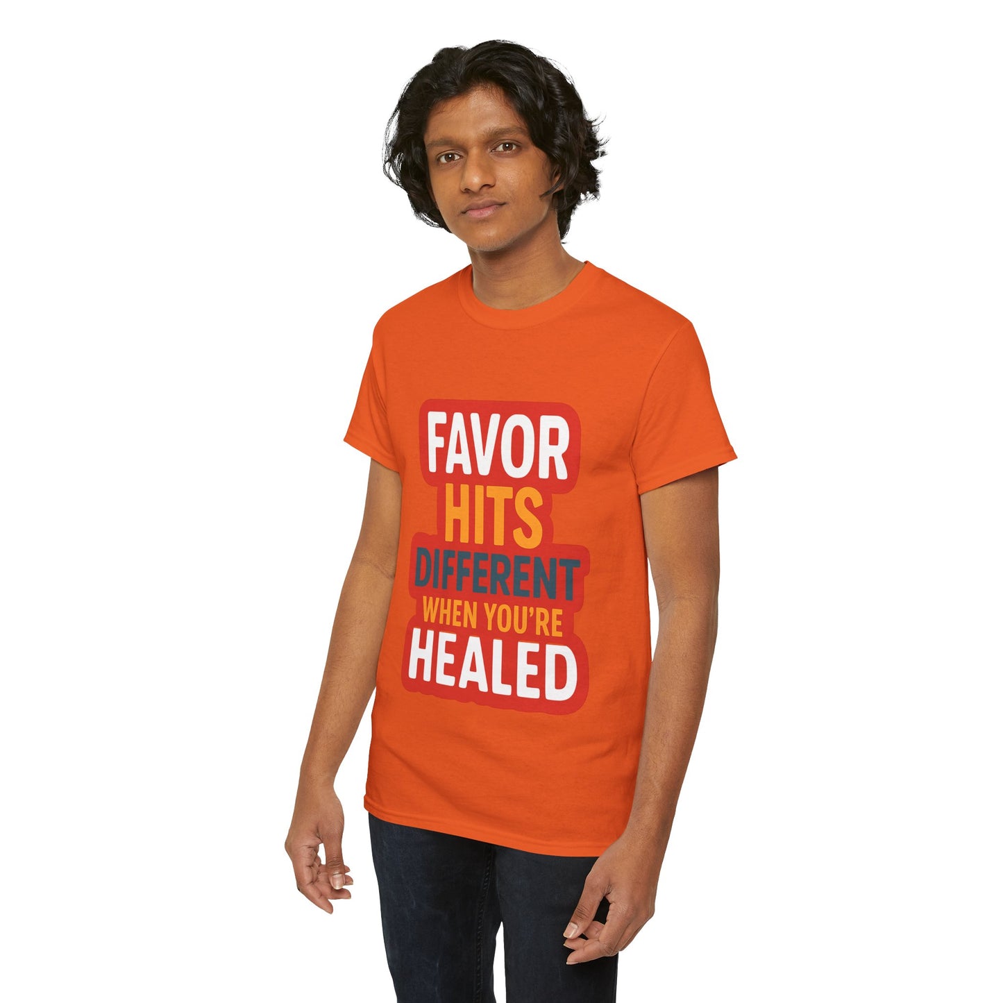 Healed Favor Tee | Motivational Unisex T-Shirt