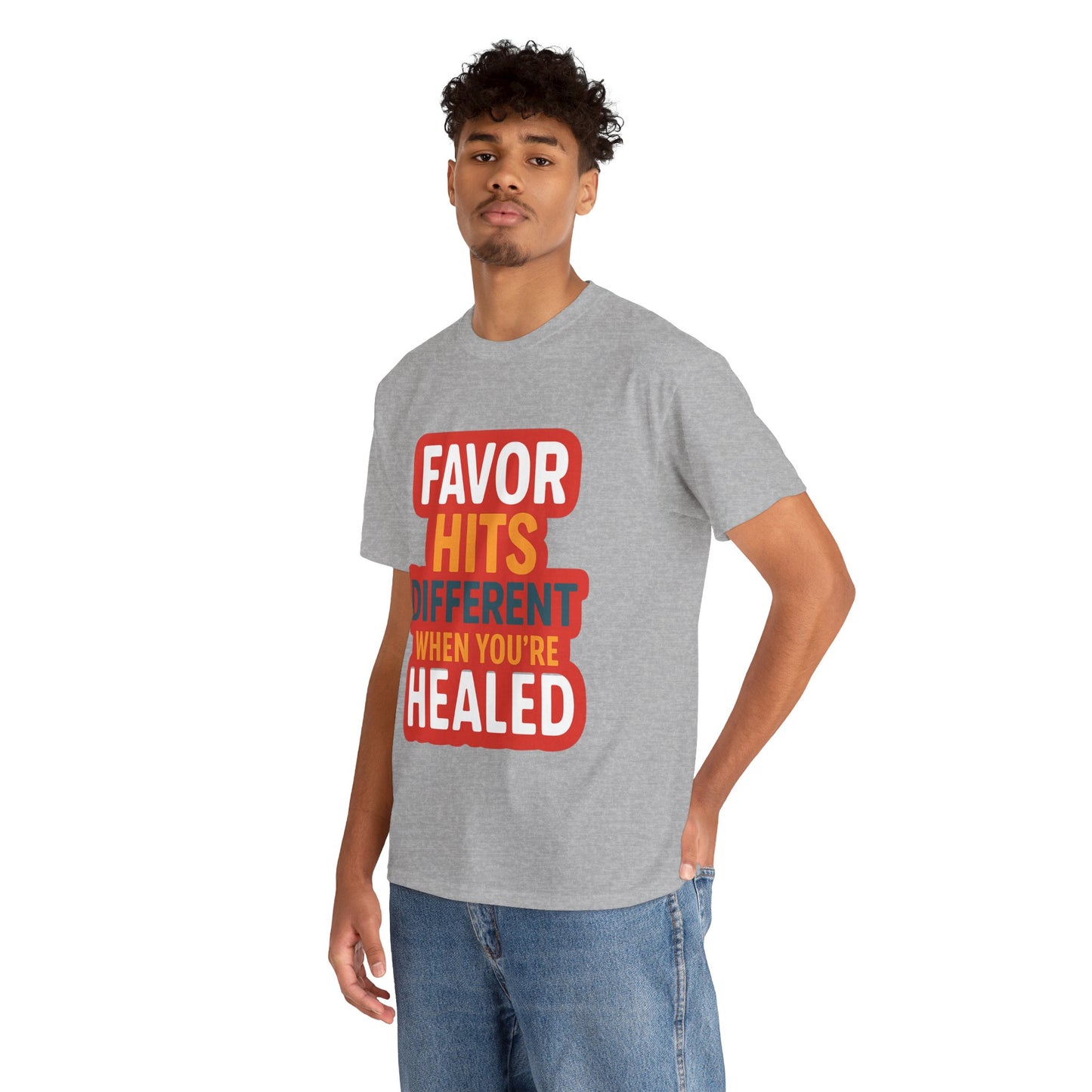 Healed Favor Tee | Motivational Unisex T-Shirt