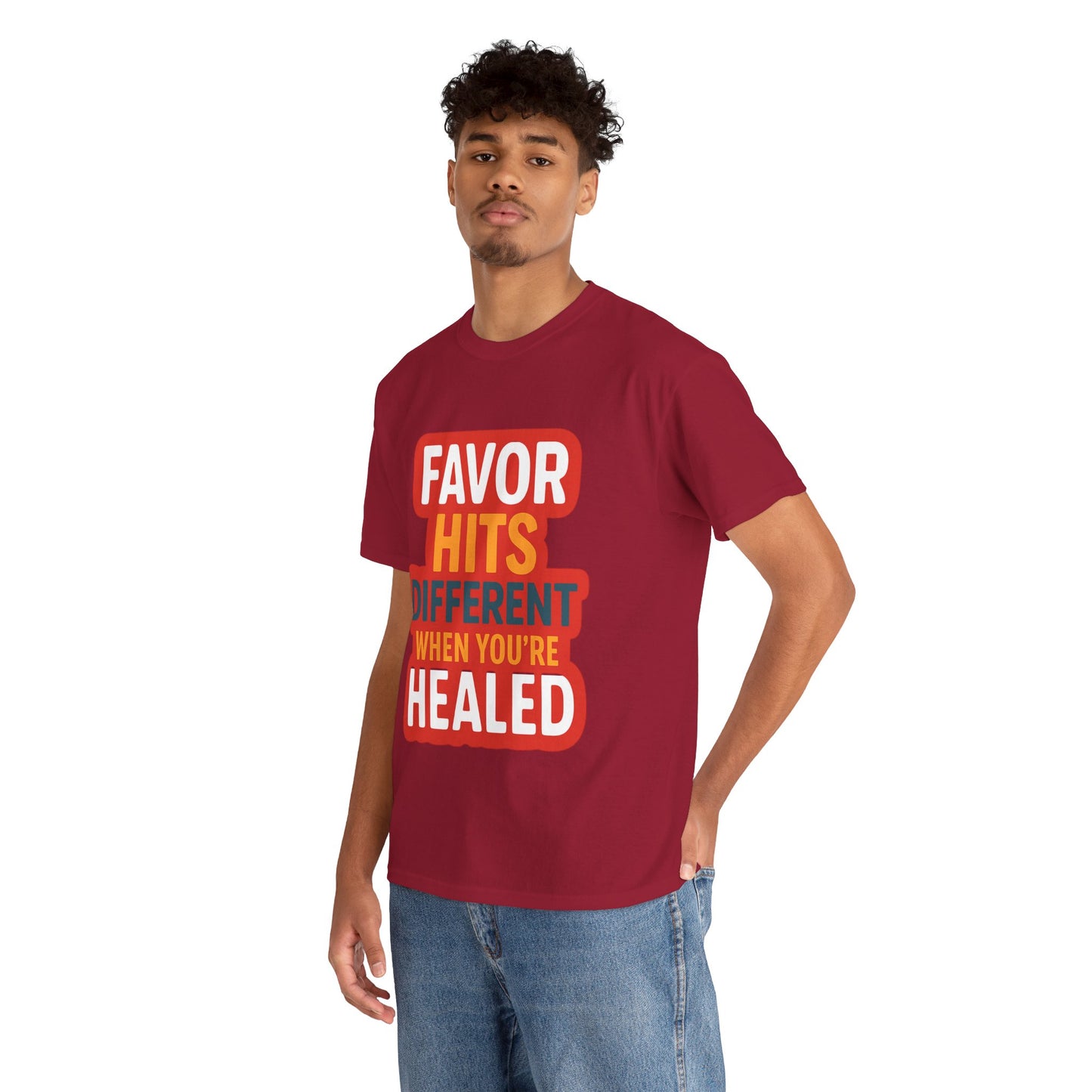 Healed Favor Tee | Motivational Unisex T-Shirt