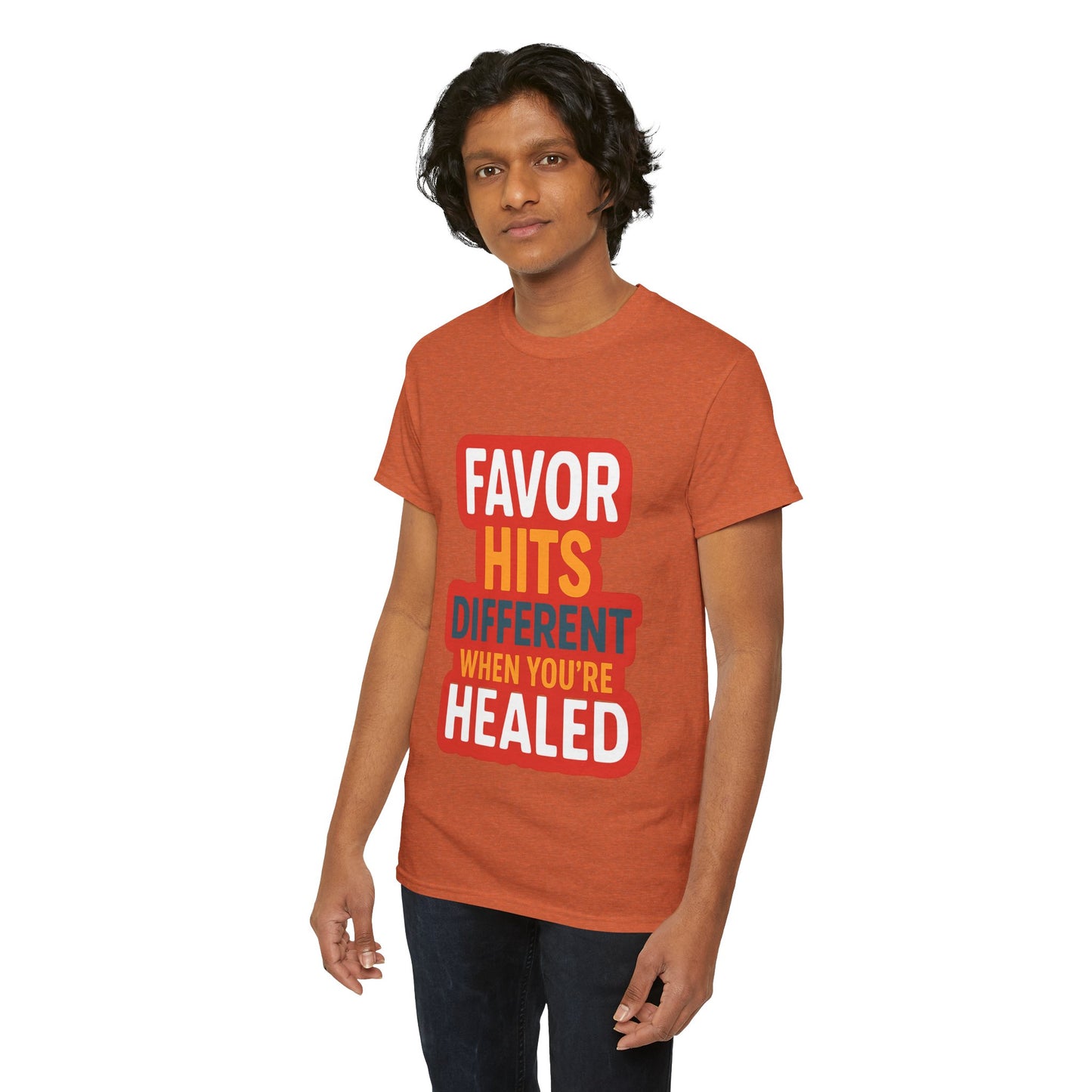 Healed Favor Tee | Motivational Unisex T-Shirt