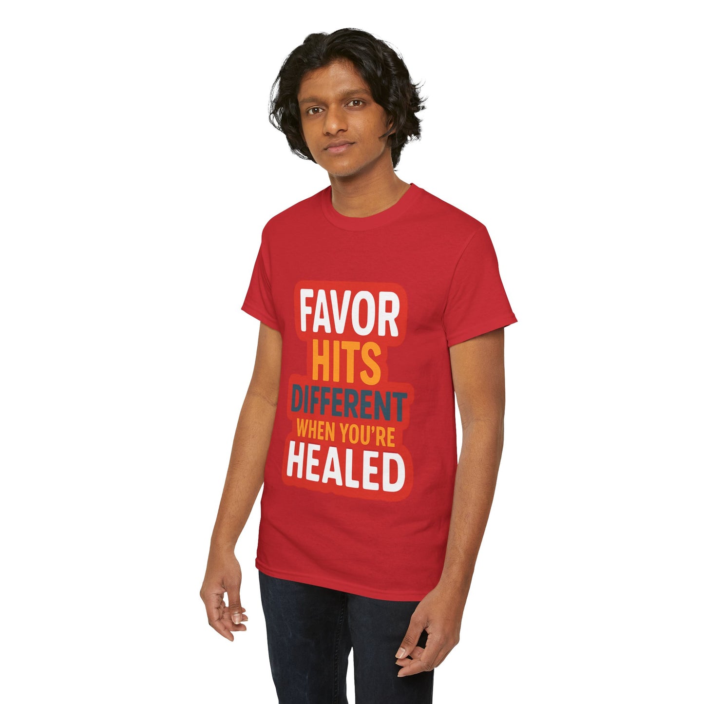 Healed Favor Tee | Motivational Unisex T-Shirt