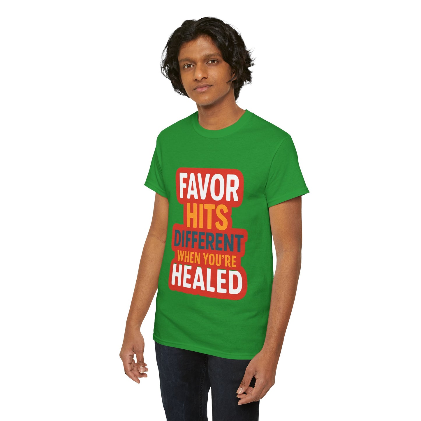 Healed Favor Tee | Motivational Unisex T-Shirt