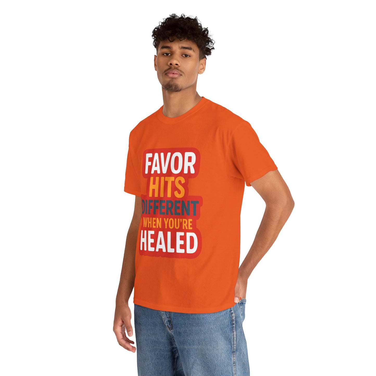 Healed Favor Tee | Motivational Unisex T-Shirt