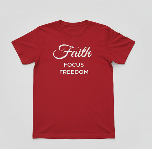 Faith • Focus • Freedom Tee — Grounded Edition