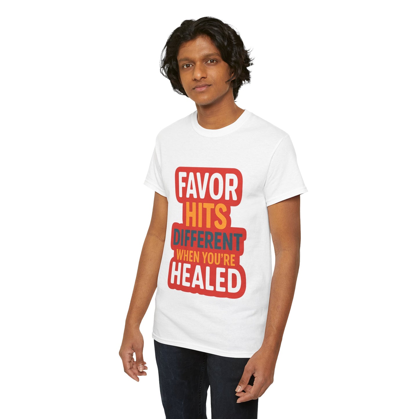 Healed Favor Tee | Motivational Unisex T-Shirt