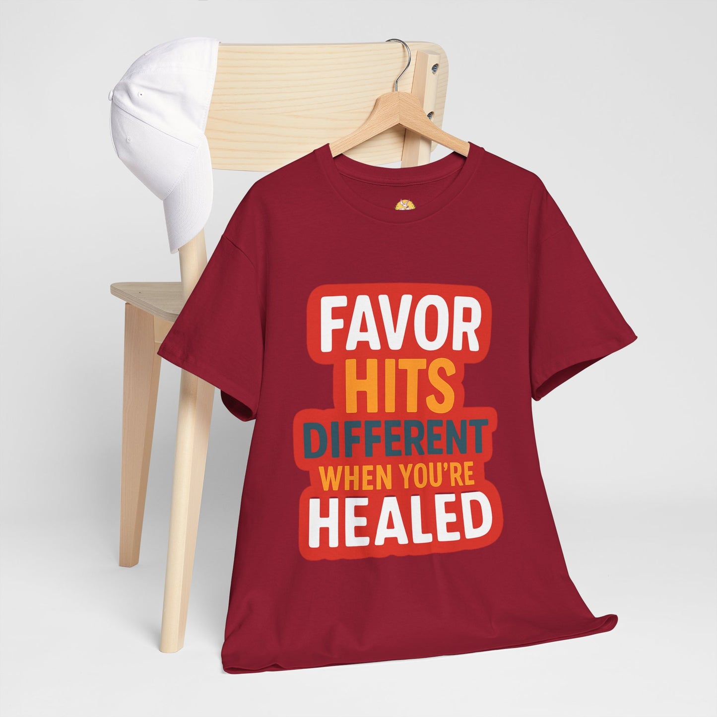 Healed Favor Tee | Motivational Unisex T-Shirt