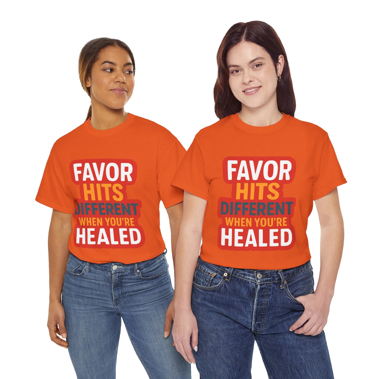 Healed Favor Tee | Motivational Unisex T-Shirt