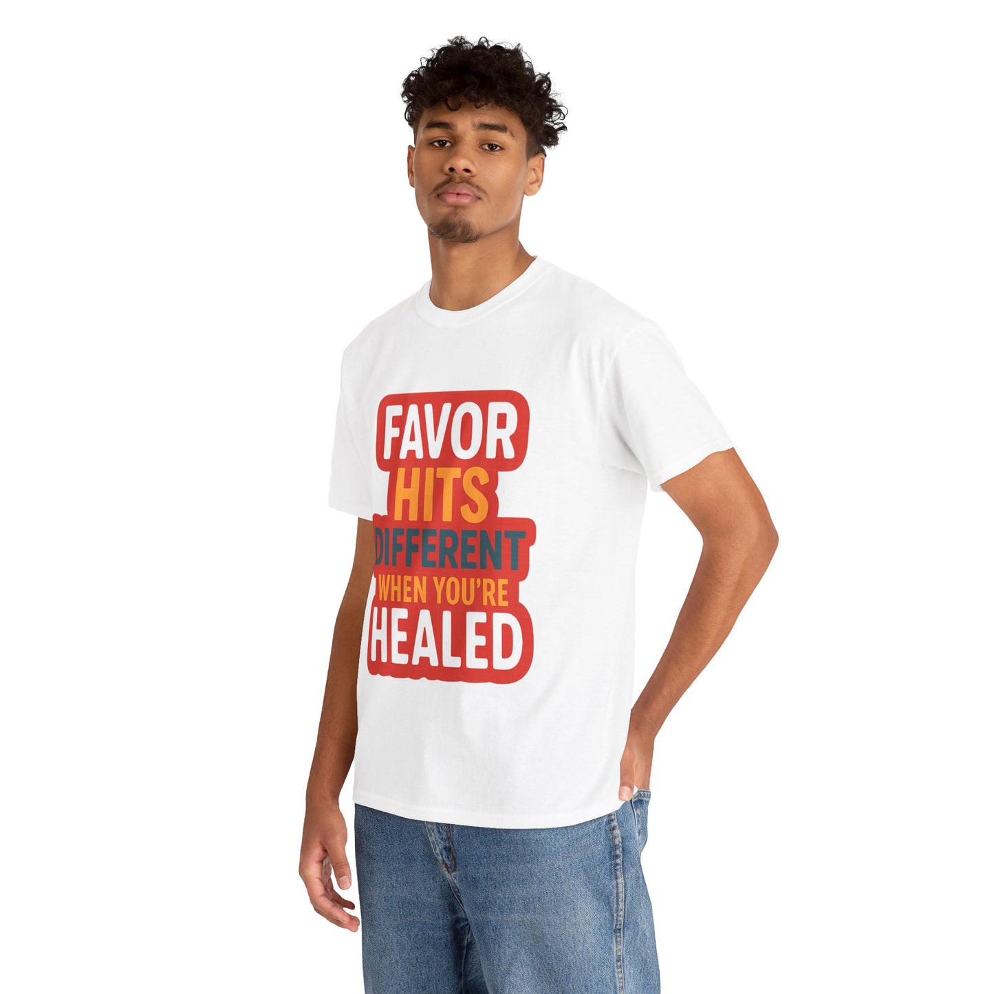 Healed Favor Tee | Motivational Unisex T-Shirt