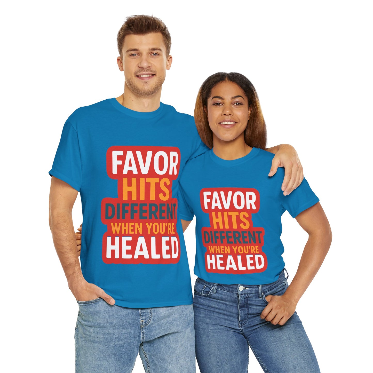 Healed Favor Tee | Motivational Unisex T-Shirt