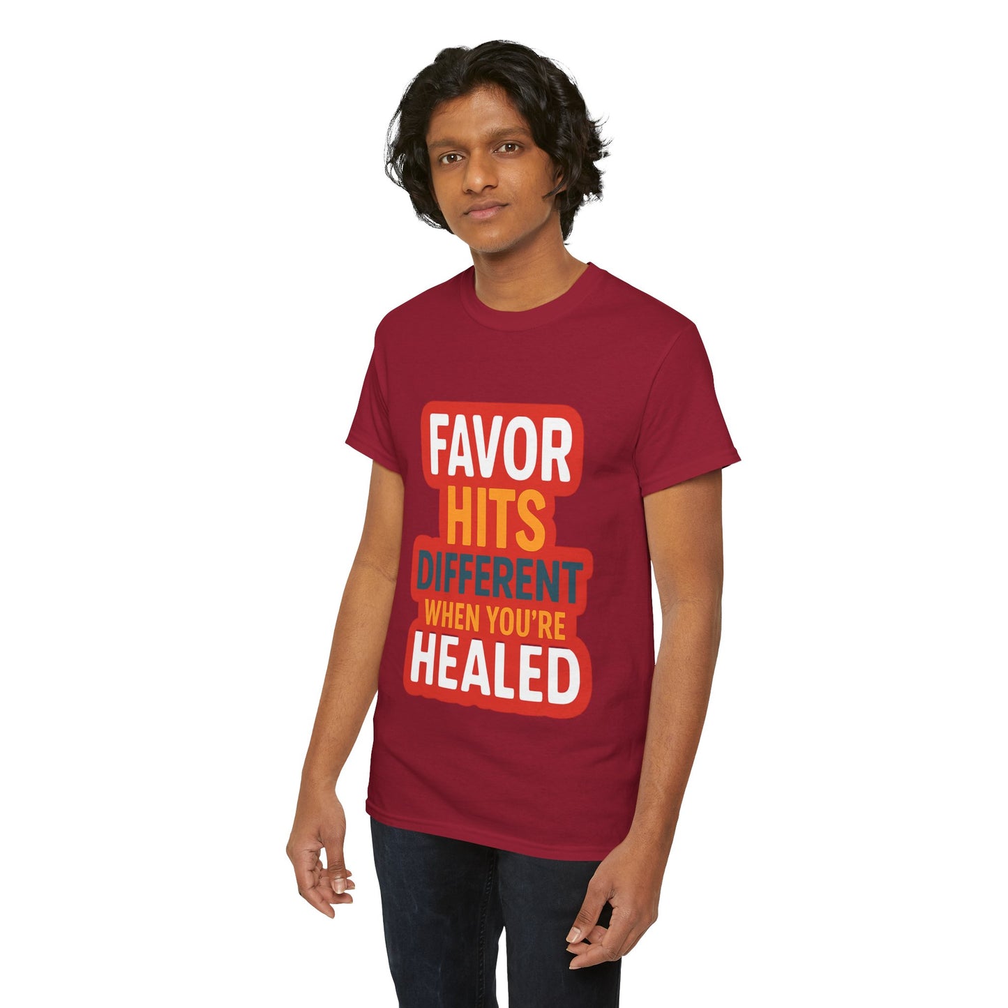 Healed Favor Tee | Motivational Unisex T-Shirt