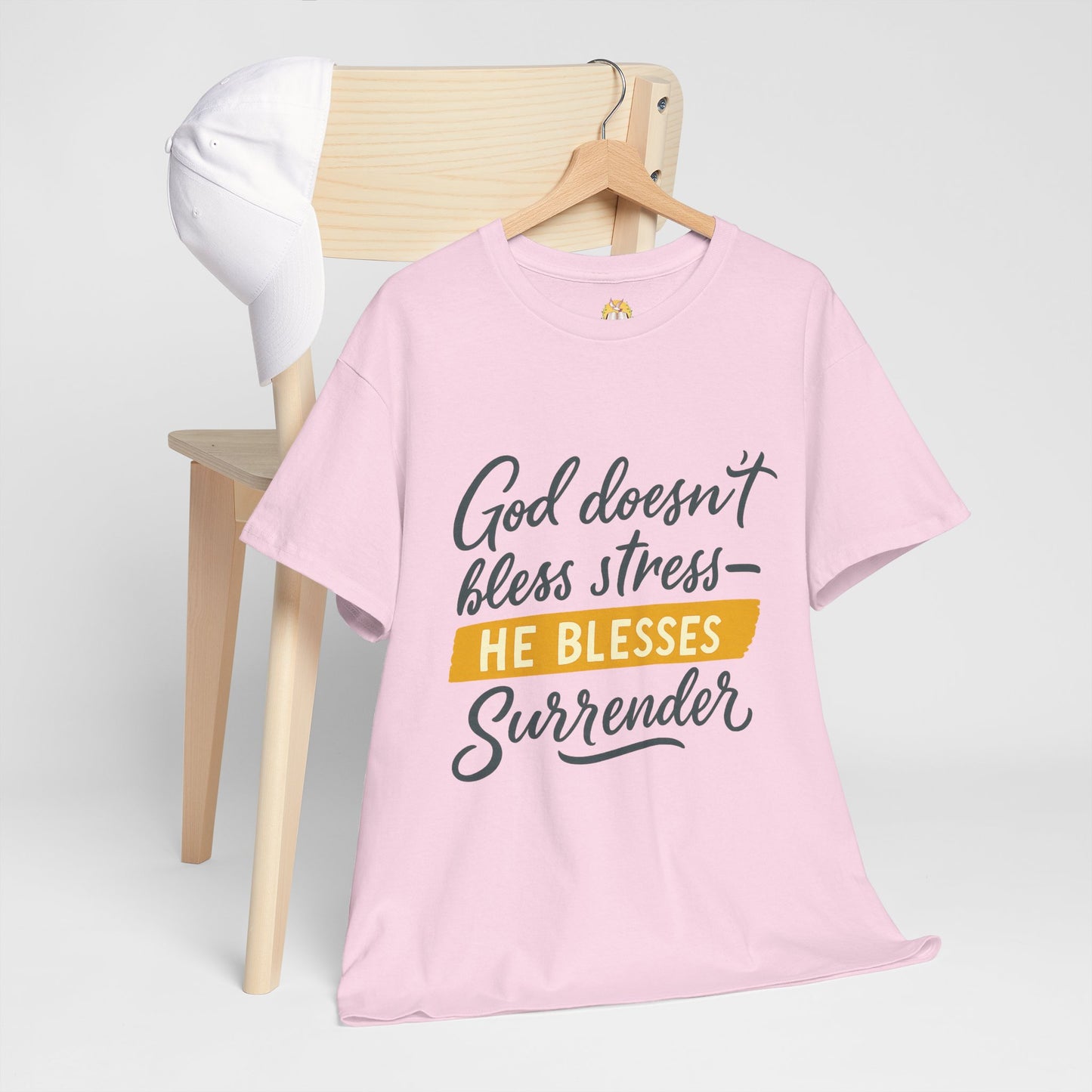 Inspirational Surrender Tee - Christian Gift, Prayer Shirt