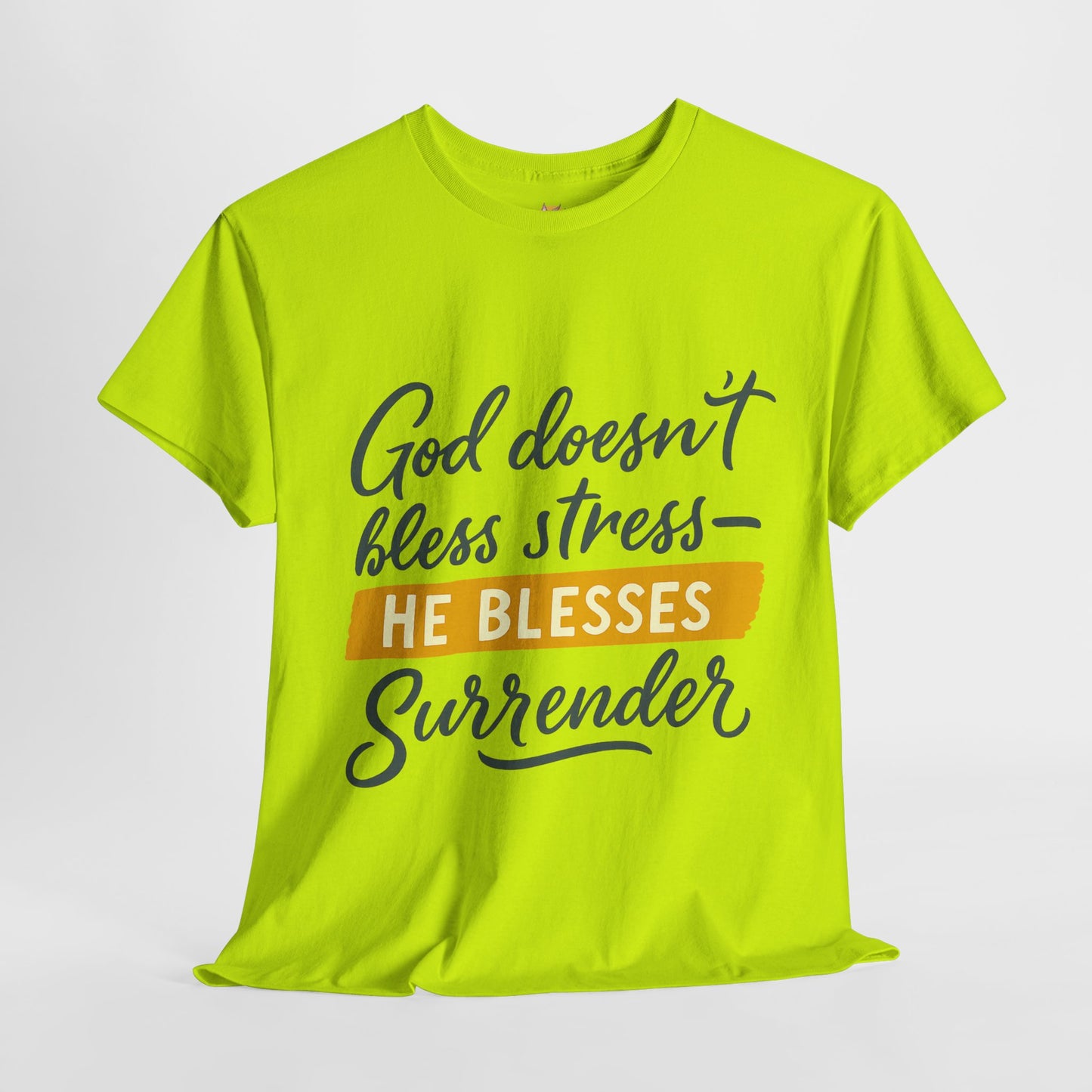Inspirational Surrender Tee - Christian Gift, Prayer Shirt