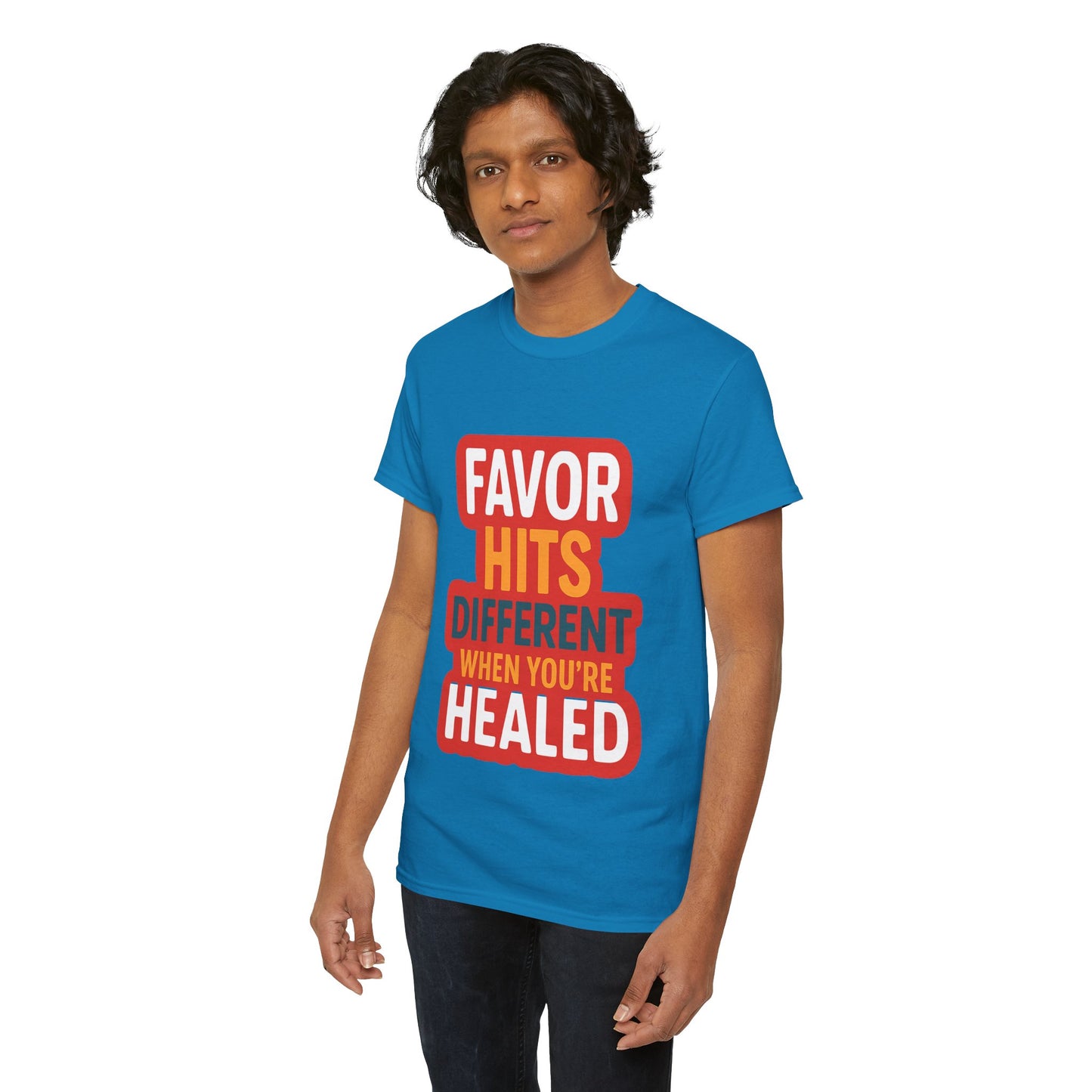 Healed Favor Tee | Motivational Unisex T-Shirt