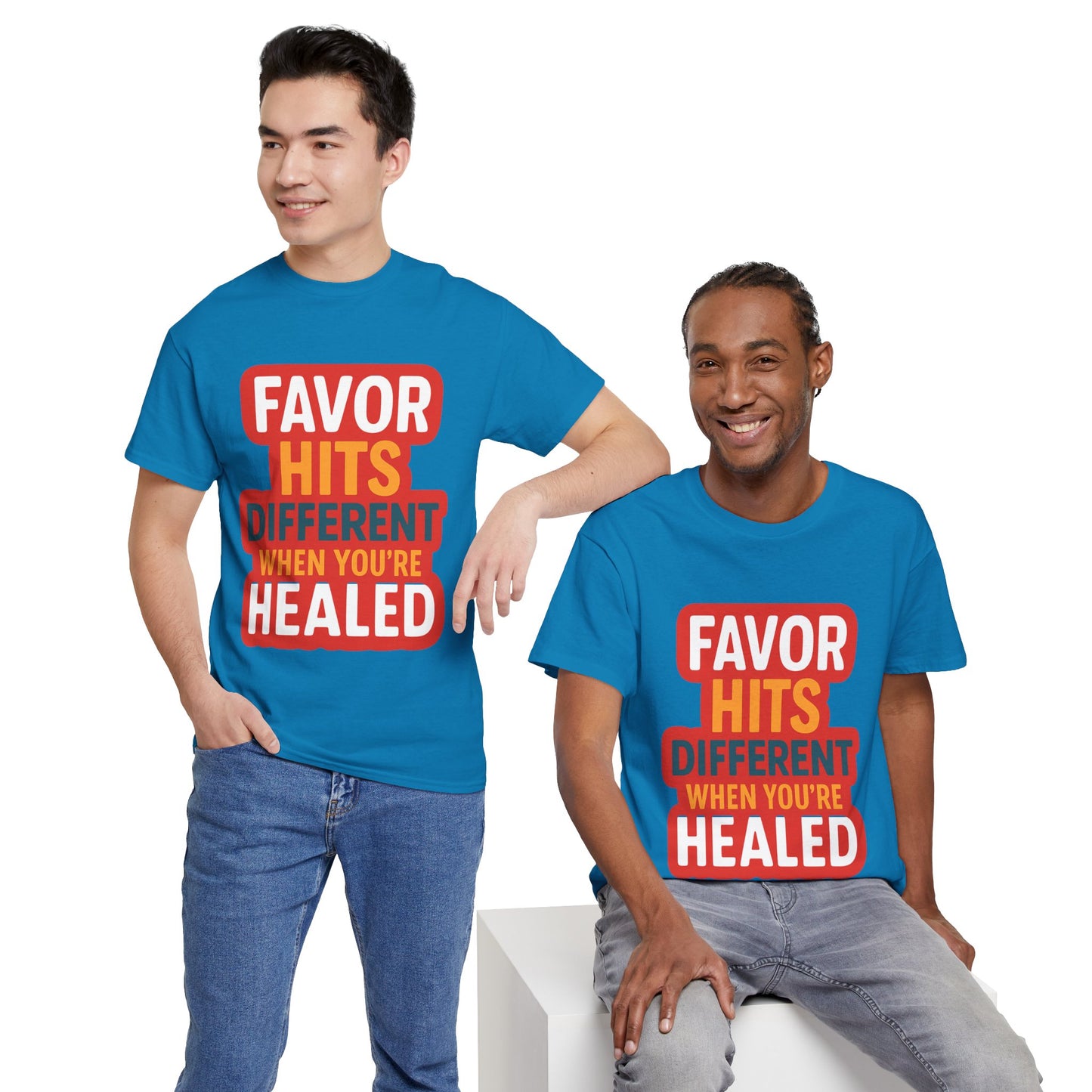 Healed Favor Tee | Motivational Unisex T-Shirt