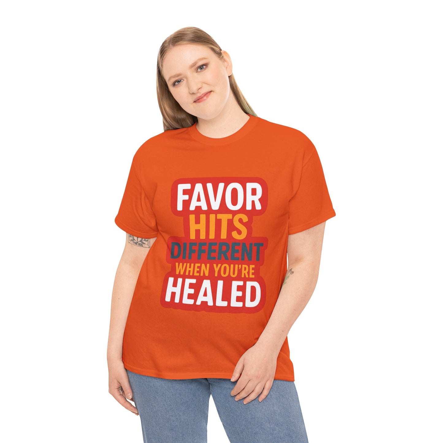 Healed Favor Tee | Motivational Unisex T-Shirt
