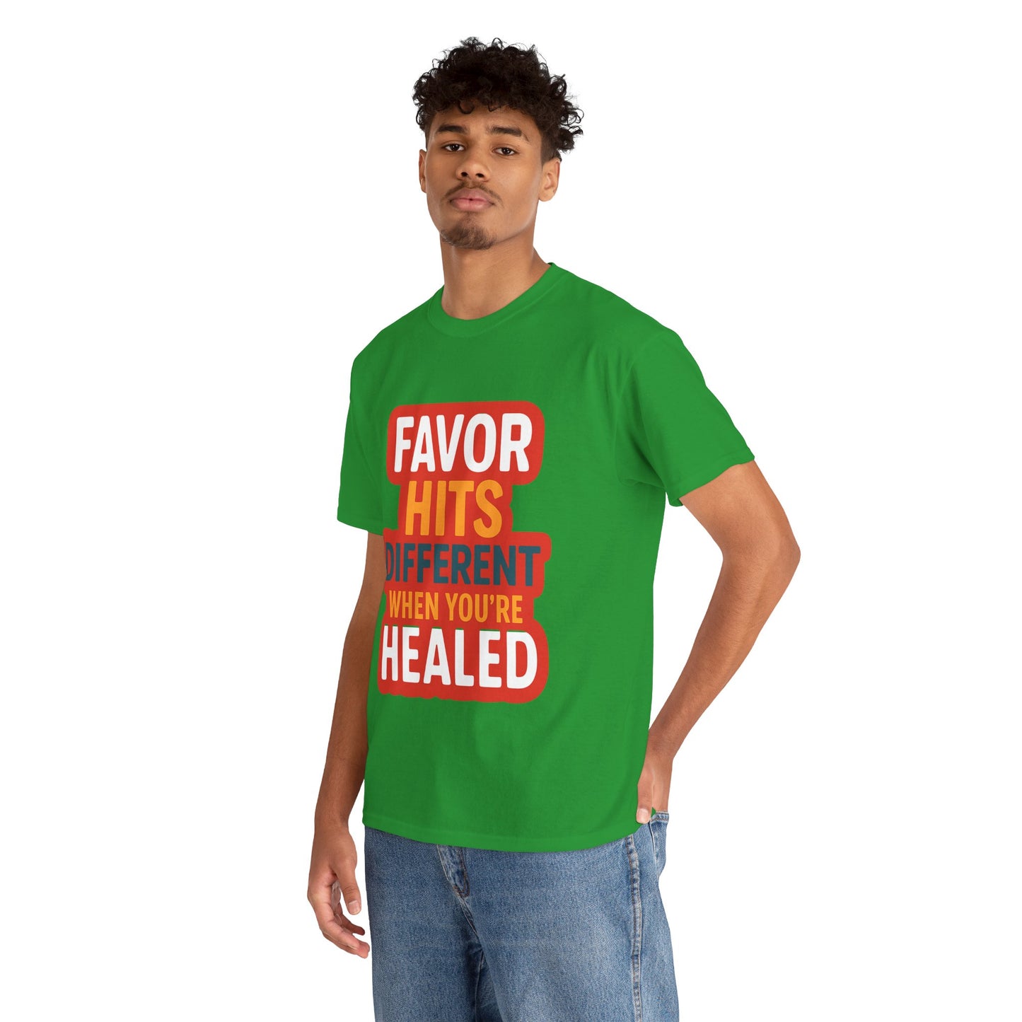 Healed Favor Tee | Motivational Unisex T-Shirt