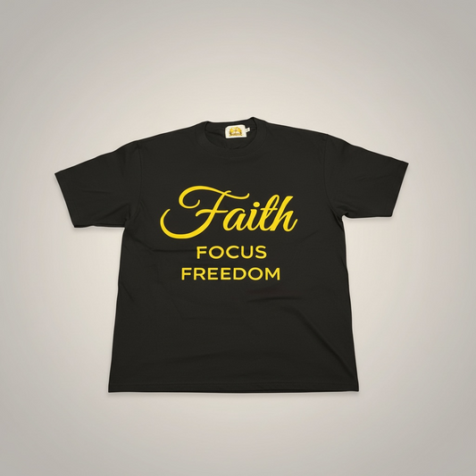 Faith • Focus • Freedom Tee — Radiance Edition