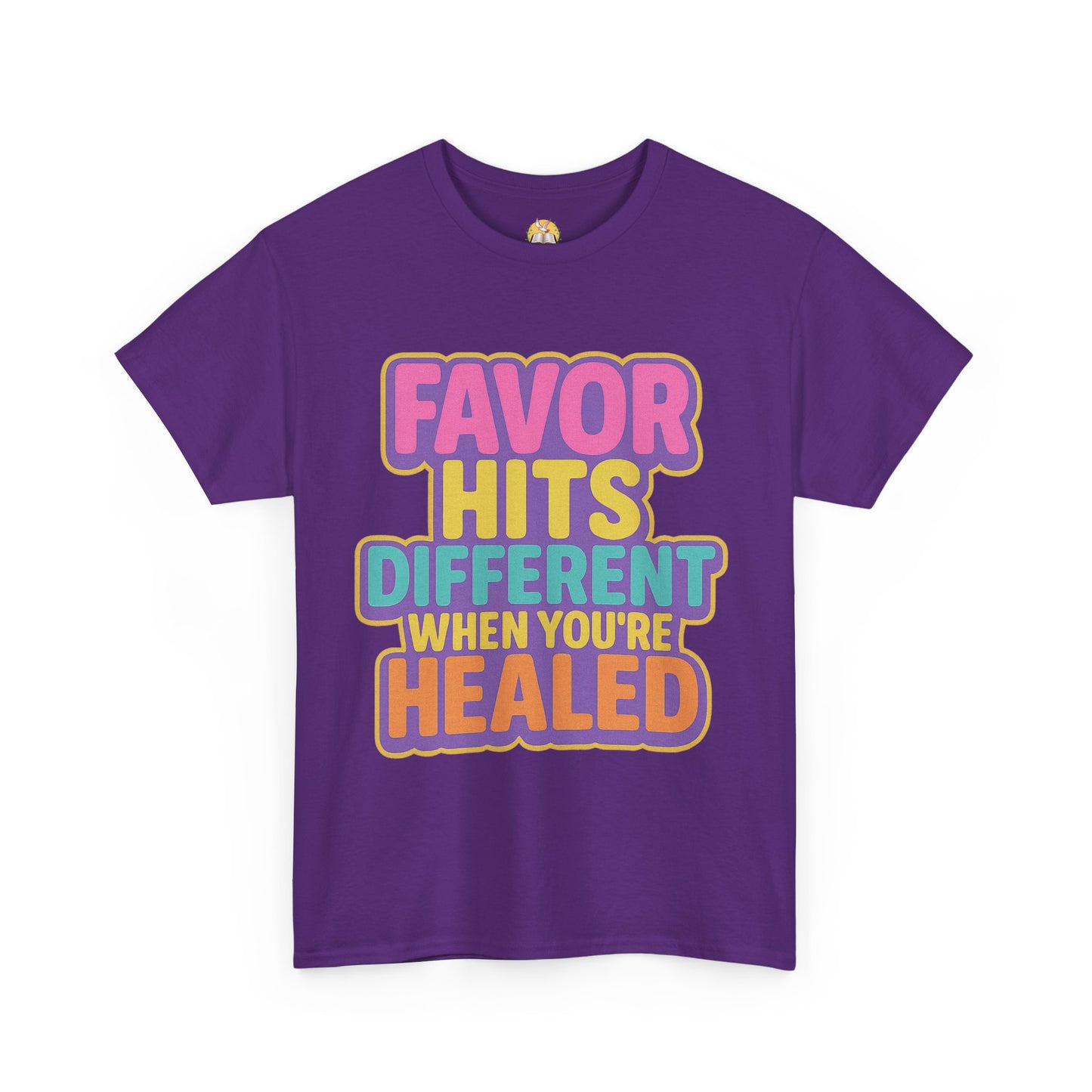 Healing Message Tee, Comfort T-Shirt for Self-Care
