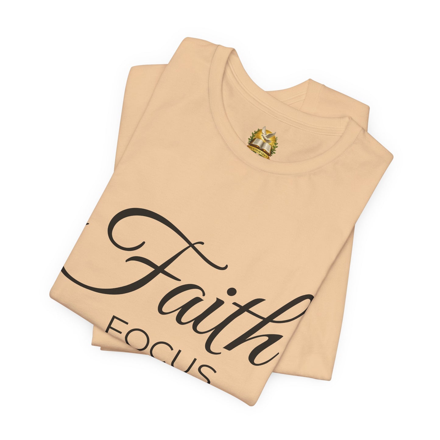 Faith Focus Freedom Christian T-Shirt | Summer Collection
