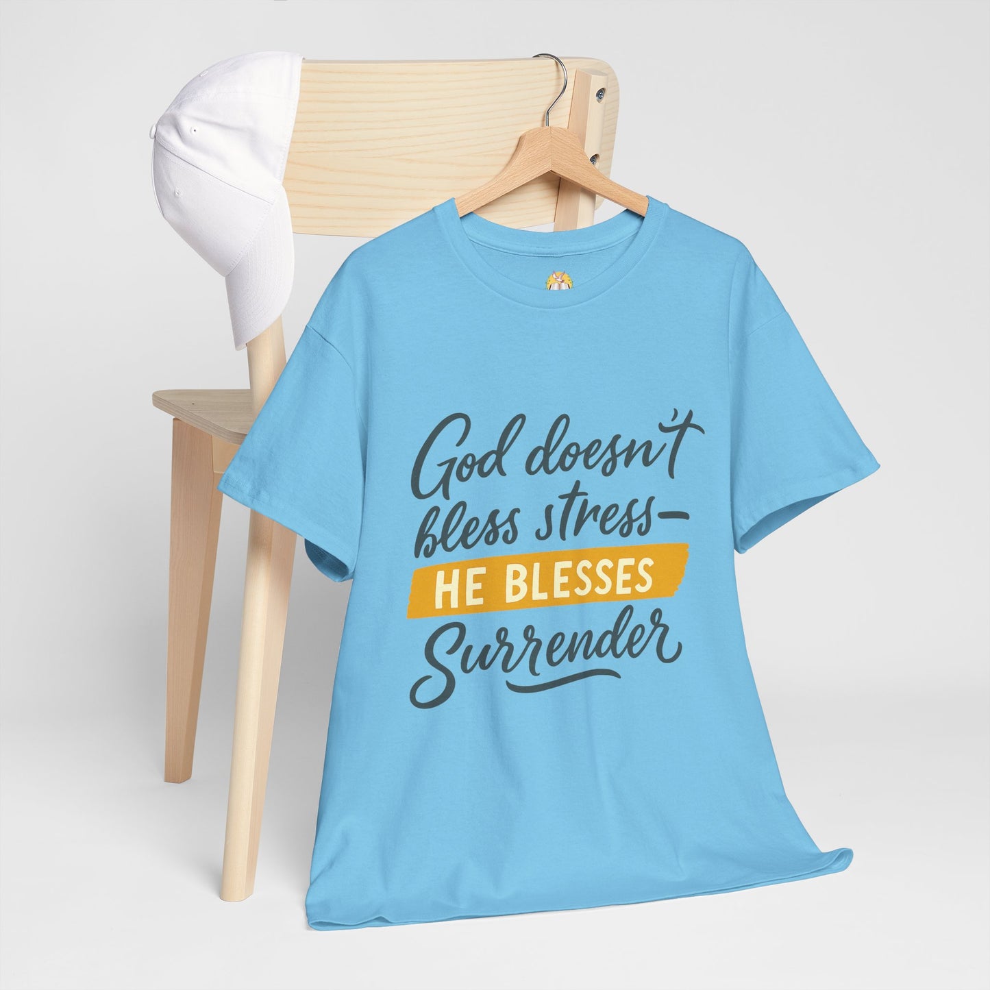 Inspirational Surrender Tee - Christian Gift, Prayer Shirt