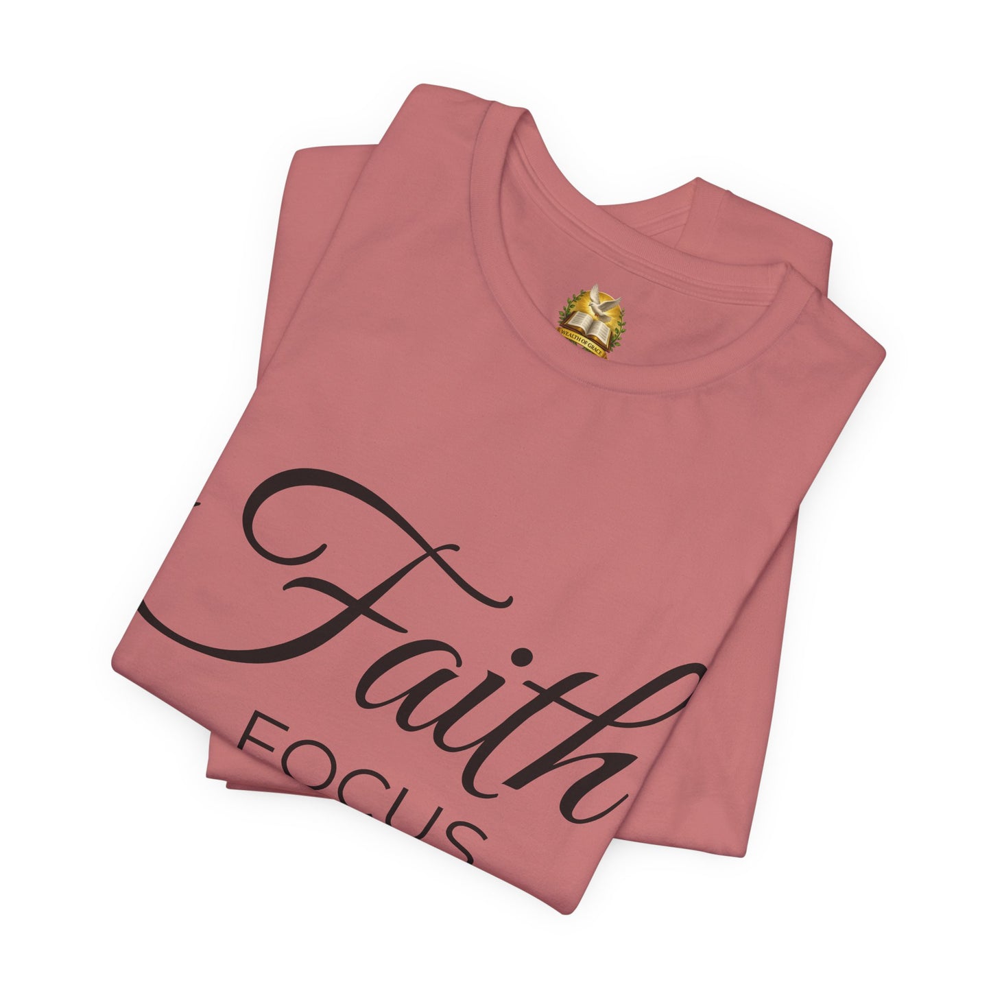 Faith Focus Freedom Christian T-Shirt | Summer Collection