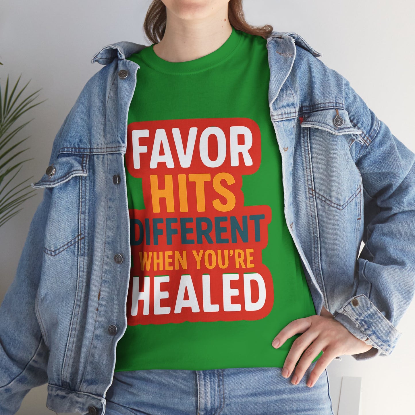 Healed Favor Tee | Motivational Unisex T-Shirt