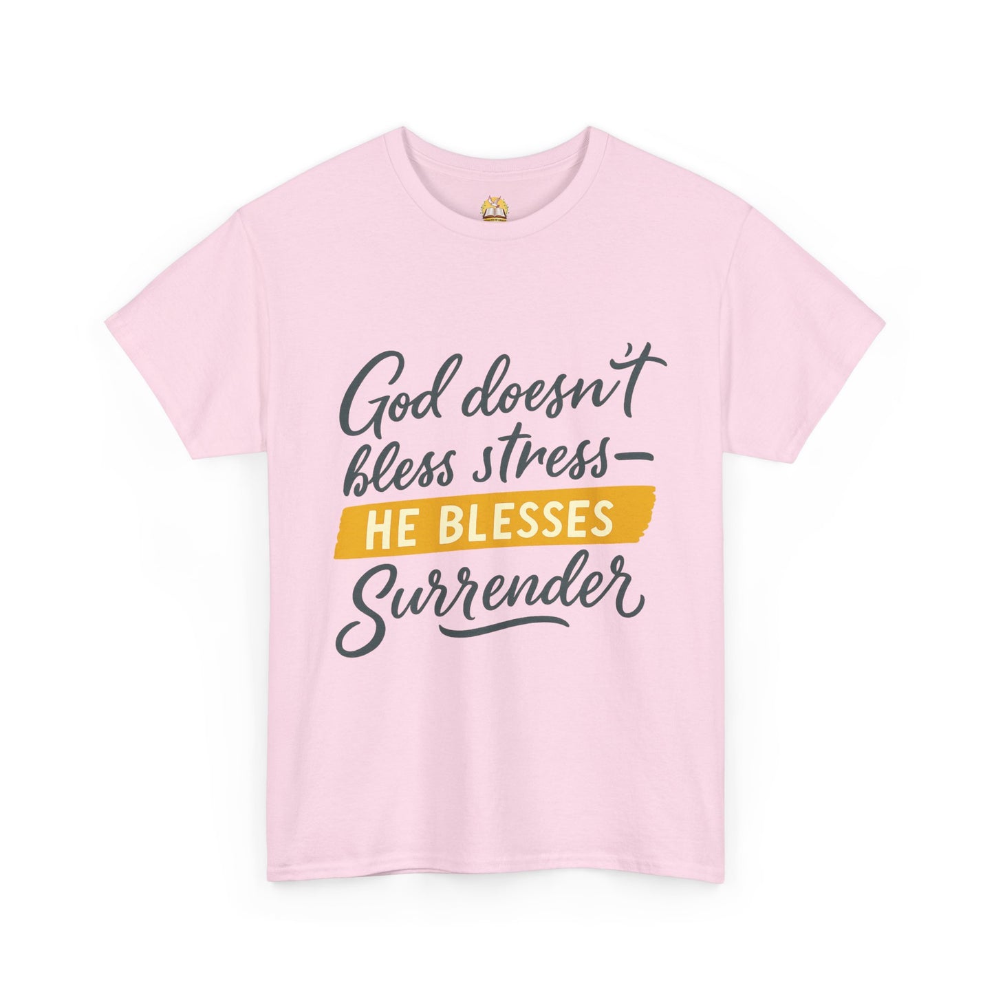 Inspirational Surrender Tee - Christian Gift, Prayer Shirt