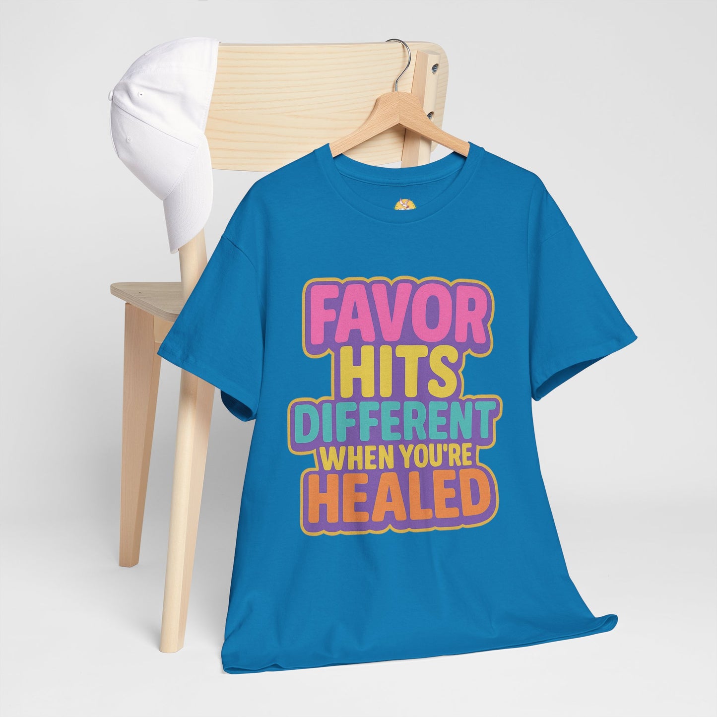 Healing Message Tee, Comfort T-Shirt for Self-Care