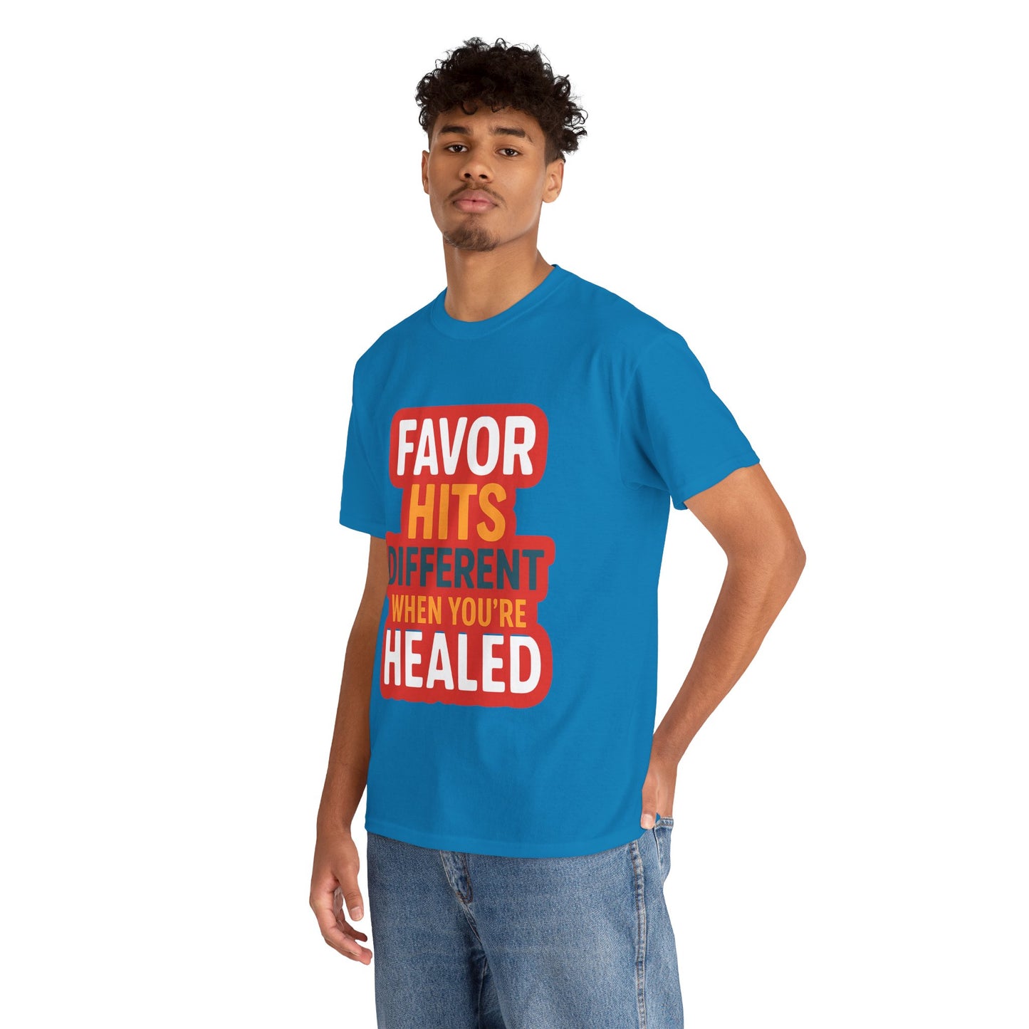 Healed Favor Tee | Motivational Unisex T-Shirt