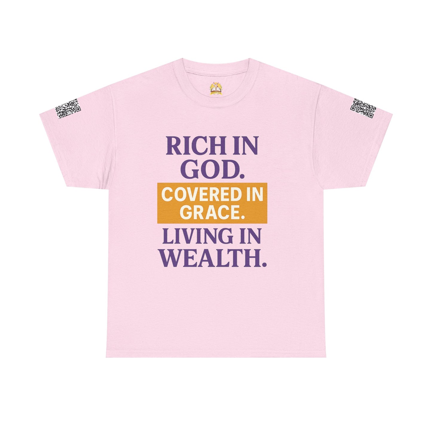Inspirational Unisex Heavy Cotton Tee - Spiritual Message T-Shirt for Faith and Prosperity, Perfect for Gifts, Christian Apparel, [...]