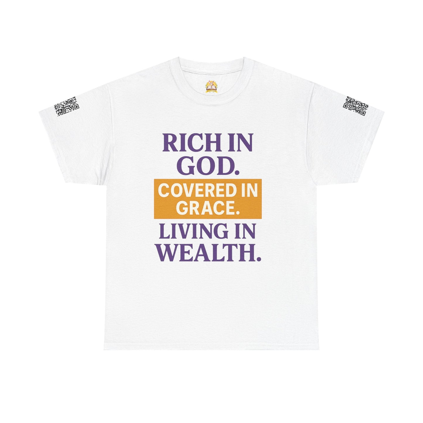 Inspirational Unisex Heavy Cotton Tee - Spiritual Message T-Shirt for Faith and Prosperity, Perfect for Gifts, Christian Apparel, [...]