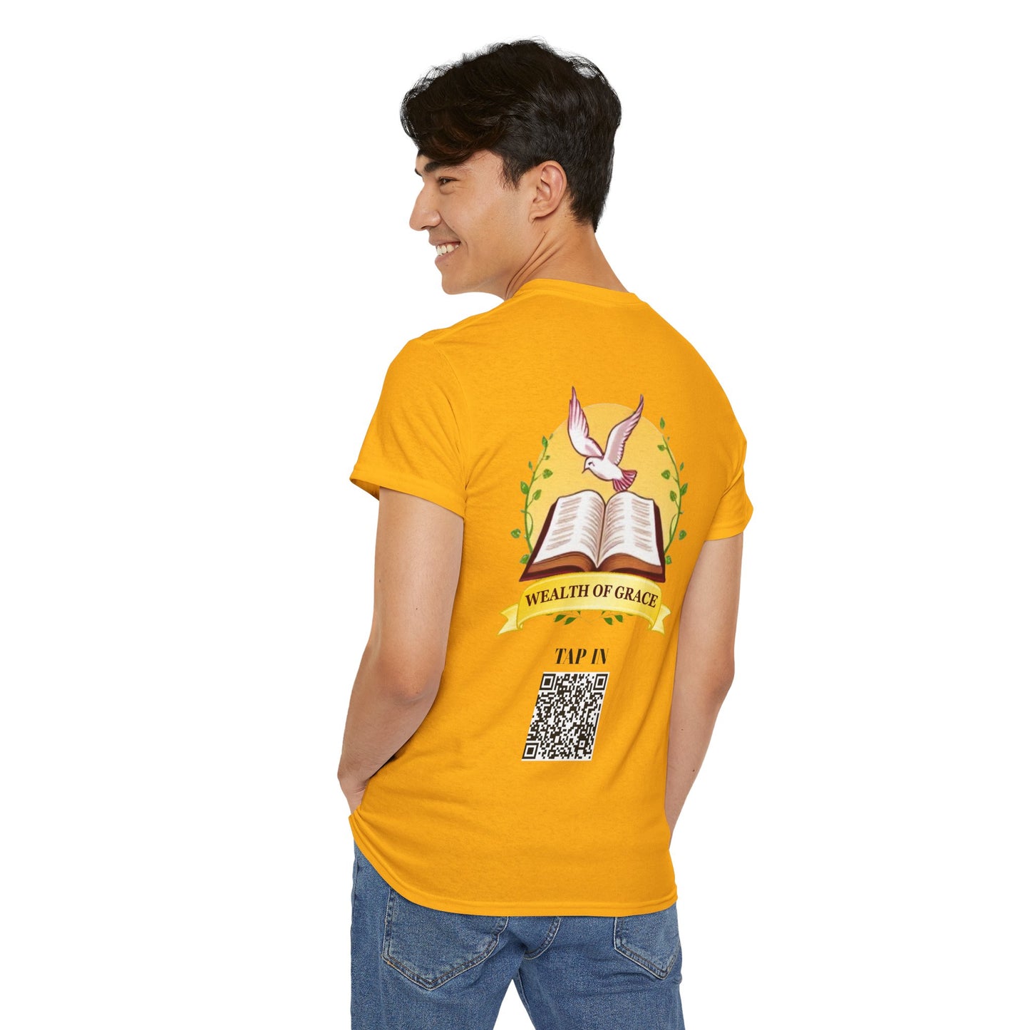 Healing Message Tee, Comfort T-Shirt for Self-Care
