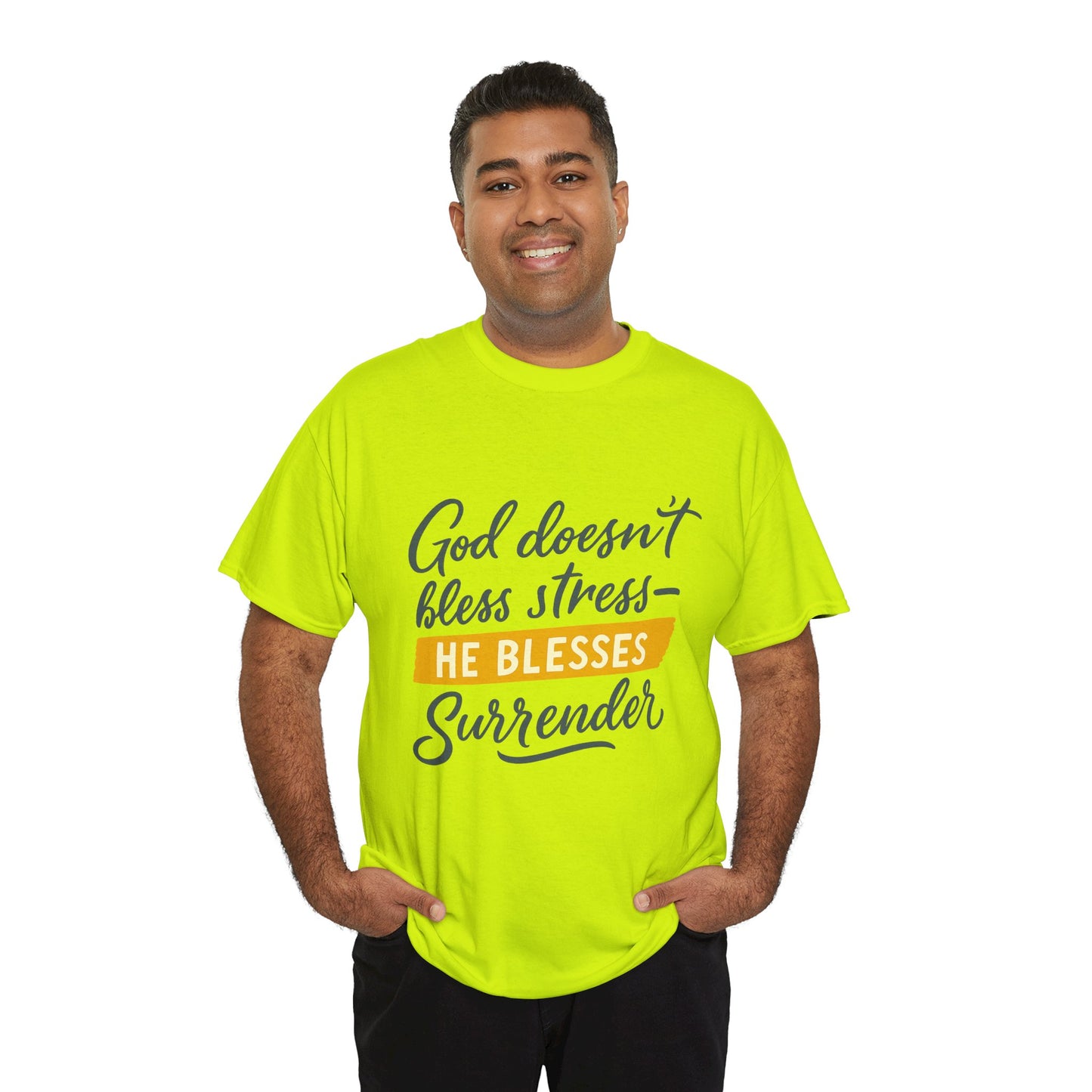 Inspirational Surrender Tee - Christian Gift, Prayer Shirt