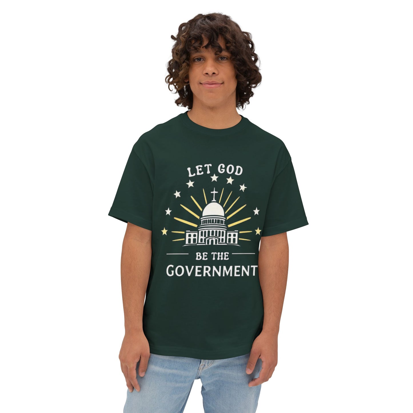 Christian Quote Boxy Tee, Faith-Based T-Shirt