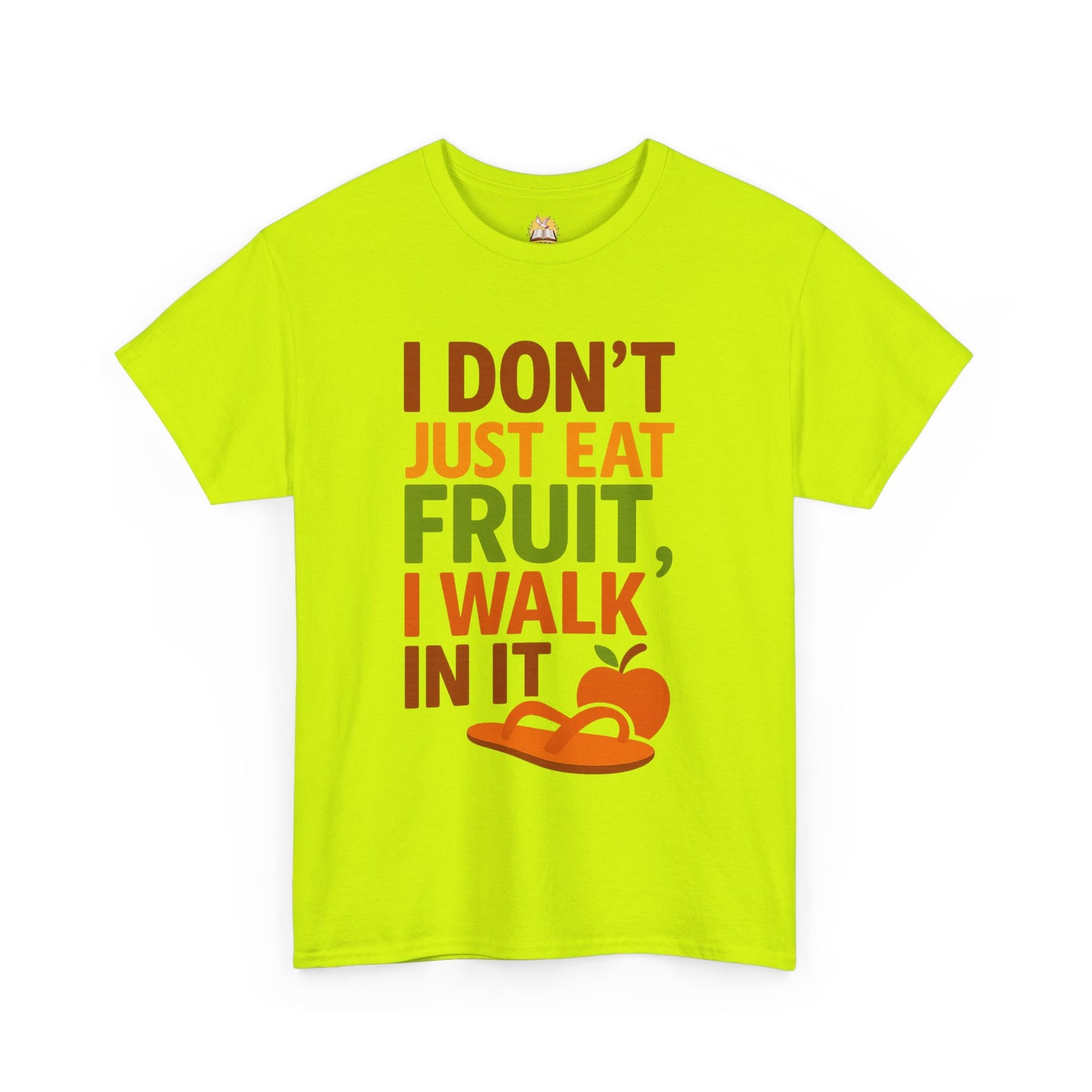 Christian T-Shirt - I walk in God's fruit, Unisex Heavy Cotton Tee