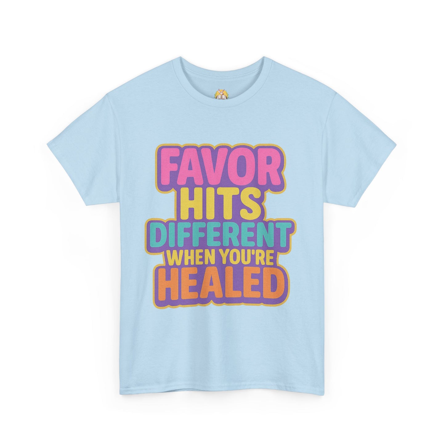 Healing Message Tee, Comfort T-Shirt for Self-Care