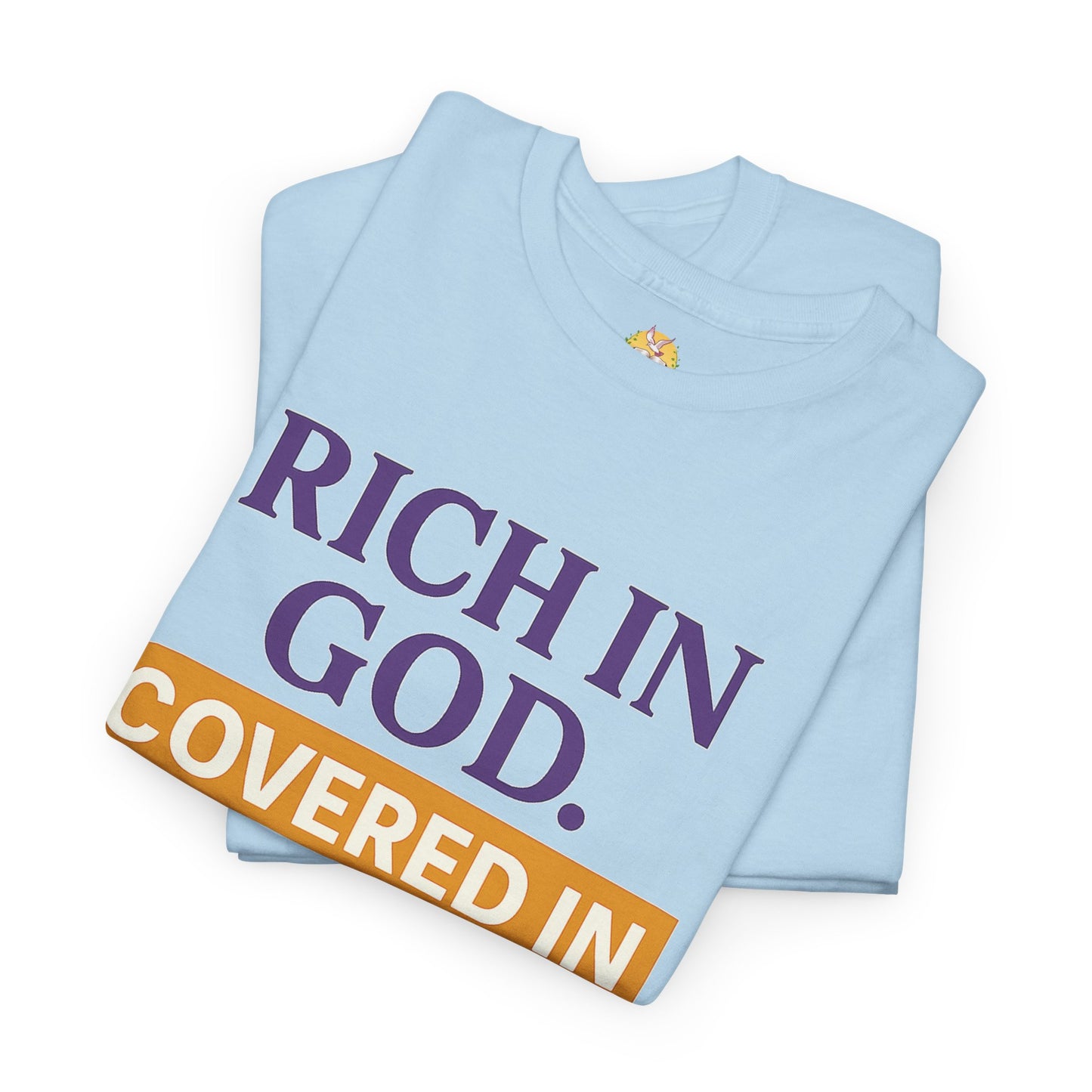 Inspirational Unisex Heavy Cotton Tee - Spiritual Message T-Shirt for Faith and Prosperity, Perfect for Gifts, Christian Apparel, [...]