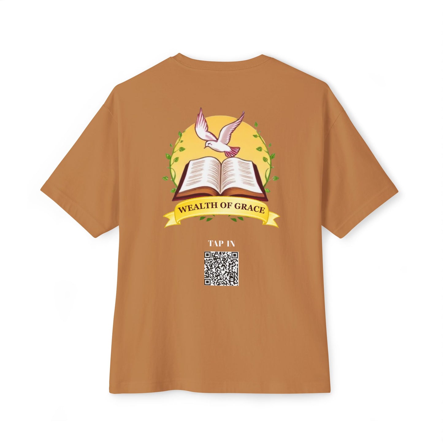 Christian Quote Boxy Tee, Faith-Based T-Shirt