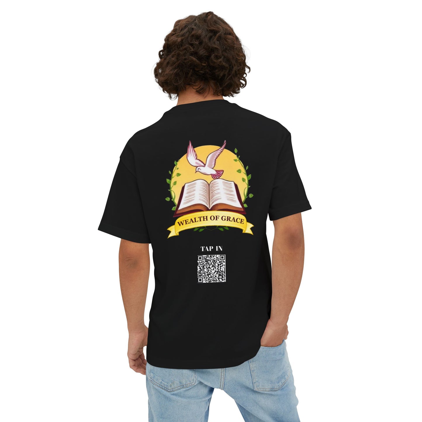 Christian Quote Boxy Tee, Faith-Based T-Shirt