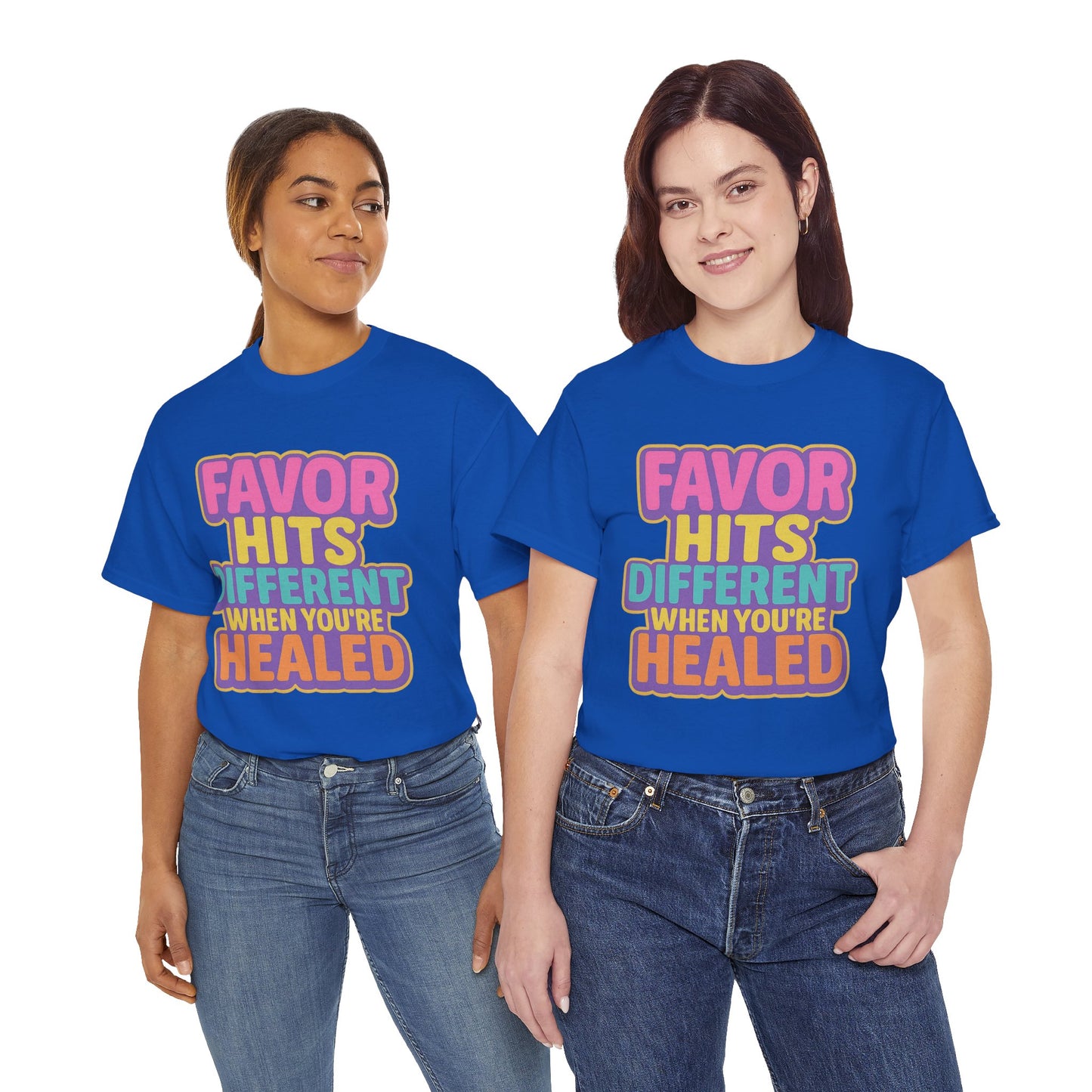 Healing Message Tee, Comfort T-Shirt for Self-Care