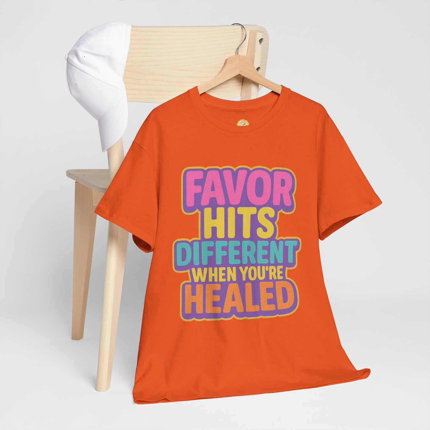 Healing Message Tee, Comfort T-Shirt for Self-Care