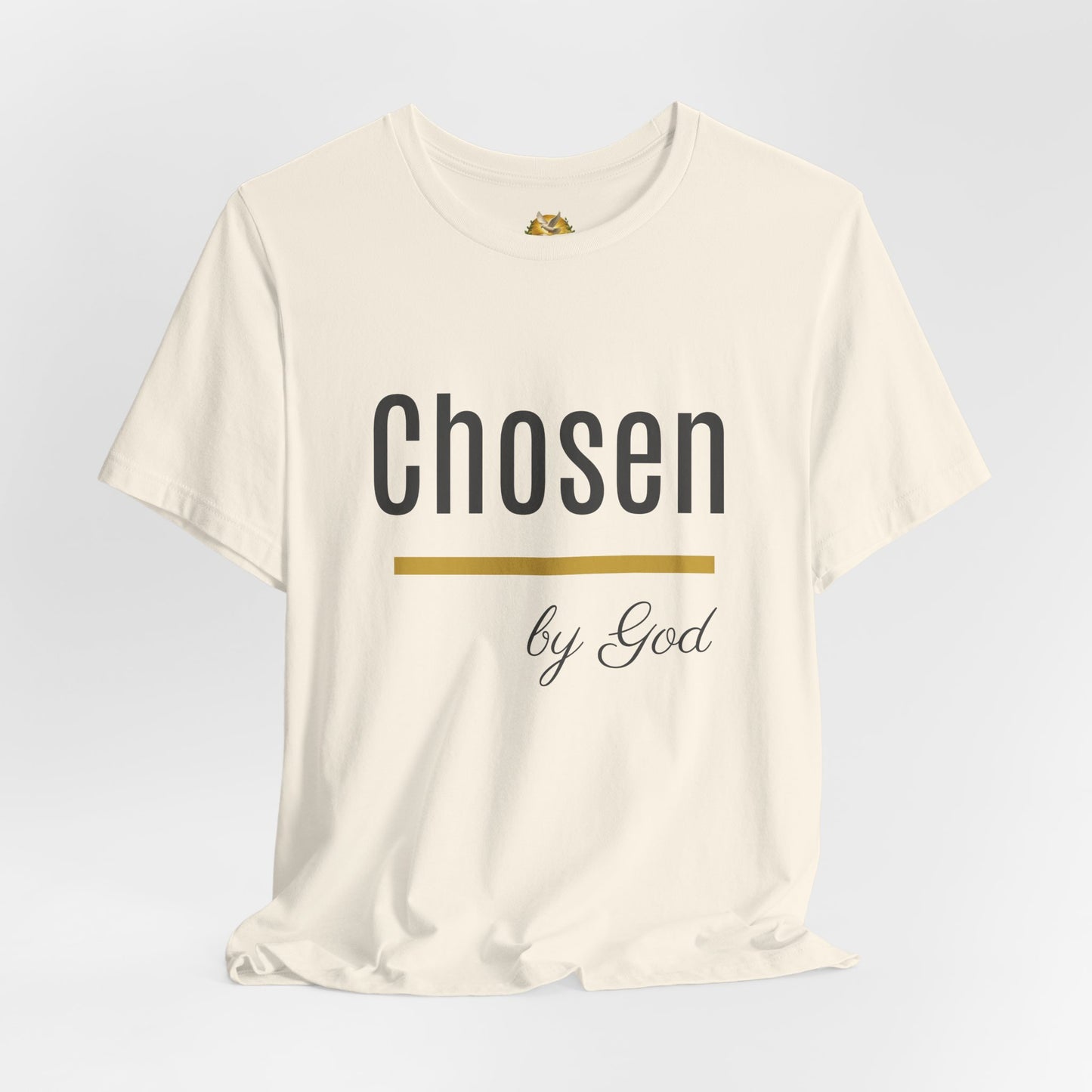 Chosen by God Shirt | Christian T-Shirt for Women | Faith Based Tee | Inspirational Christian Gift | Bella Canvas Unisex Tee