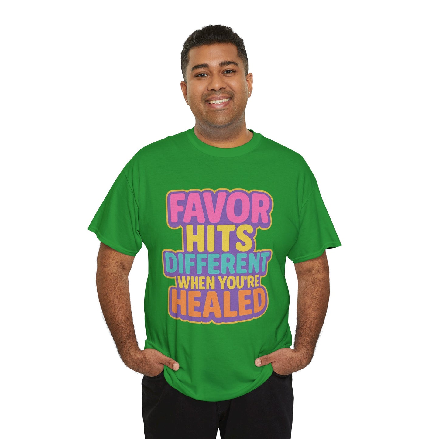 Healing Message Tee, Comfort T-Shirt for Self-Care