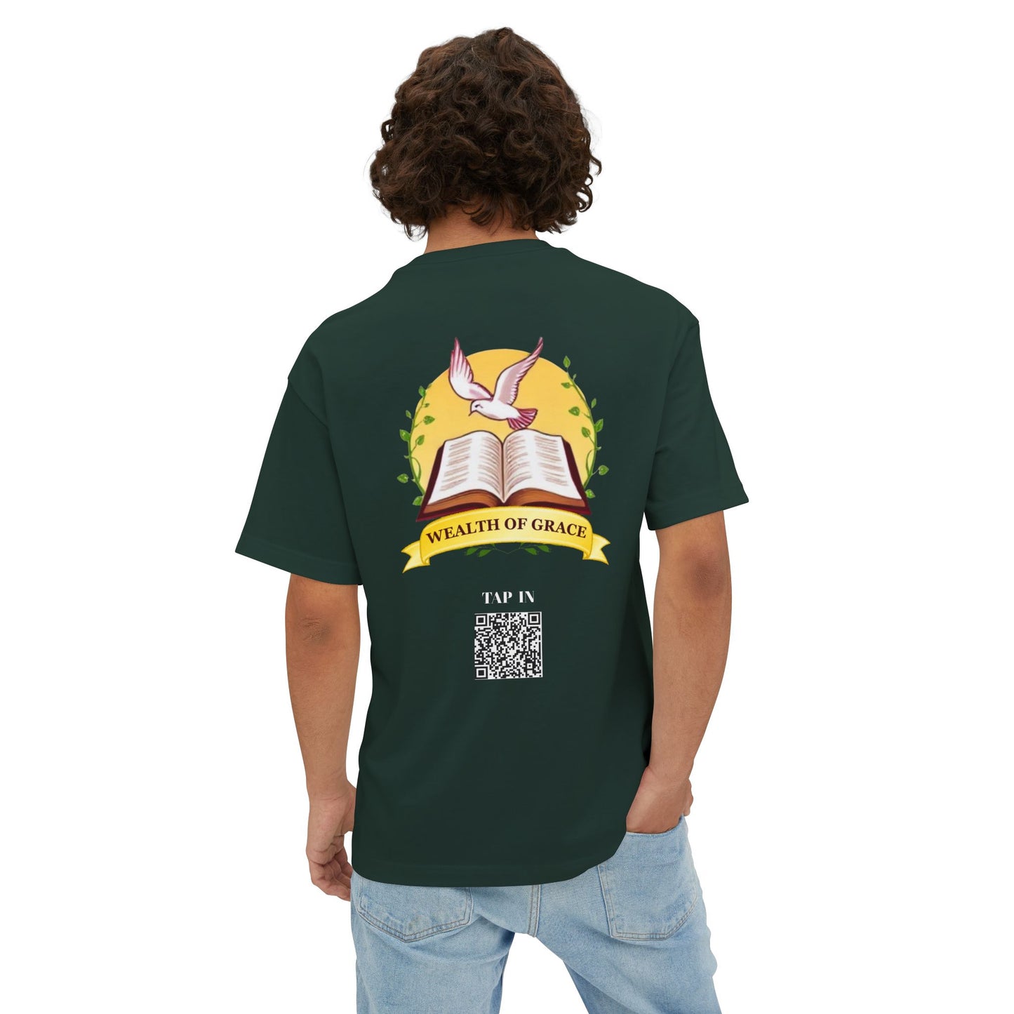 Christian Quote Boxy Tee, Faith-Based T-Shirt